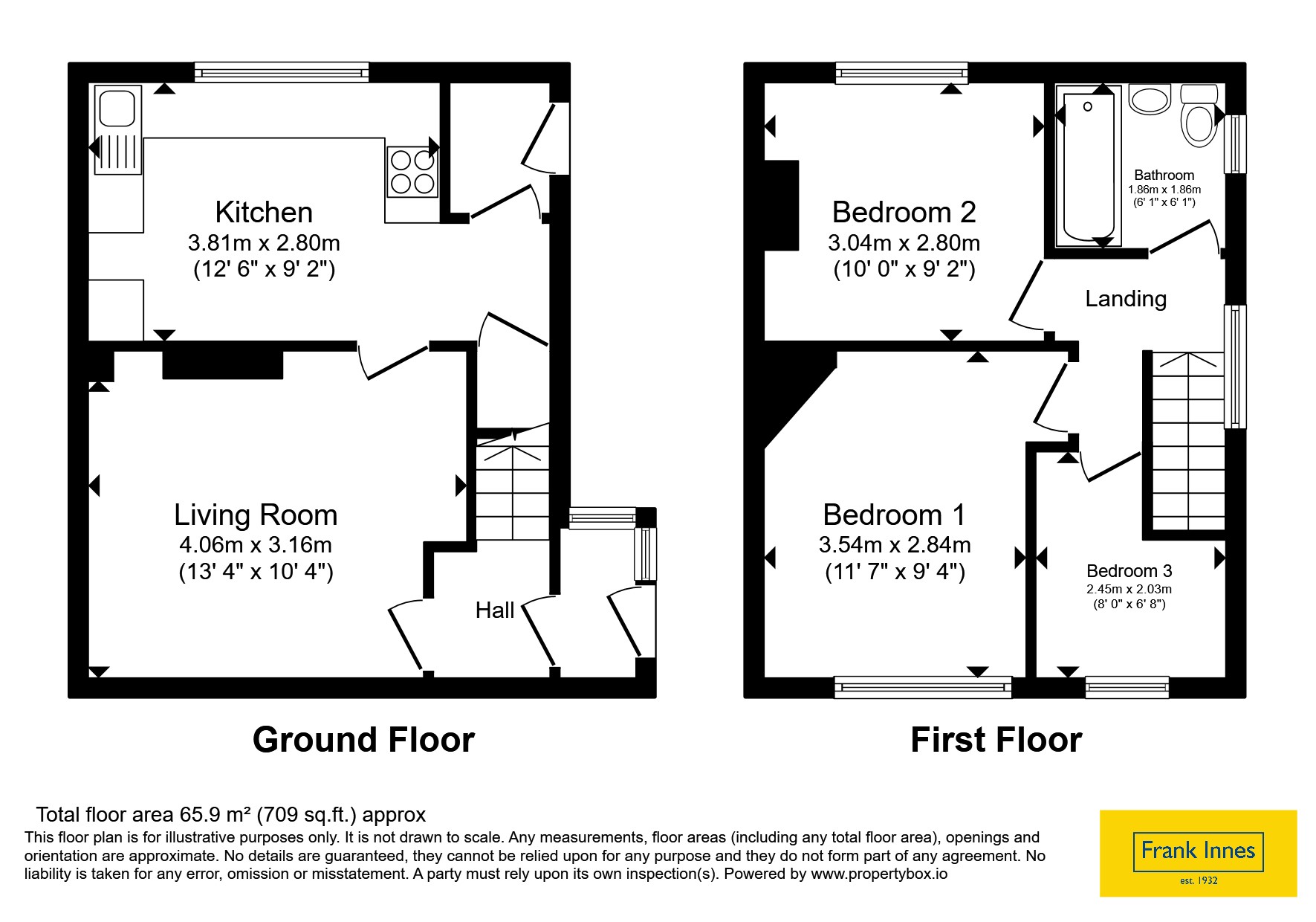 29, Trenchard Close, Nottingham floorplan