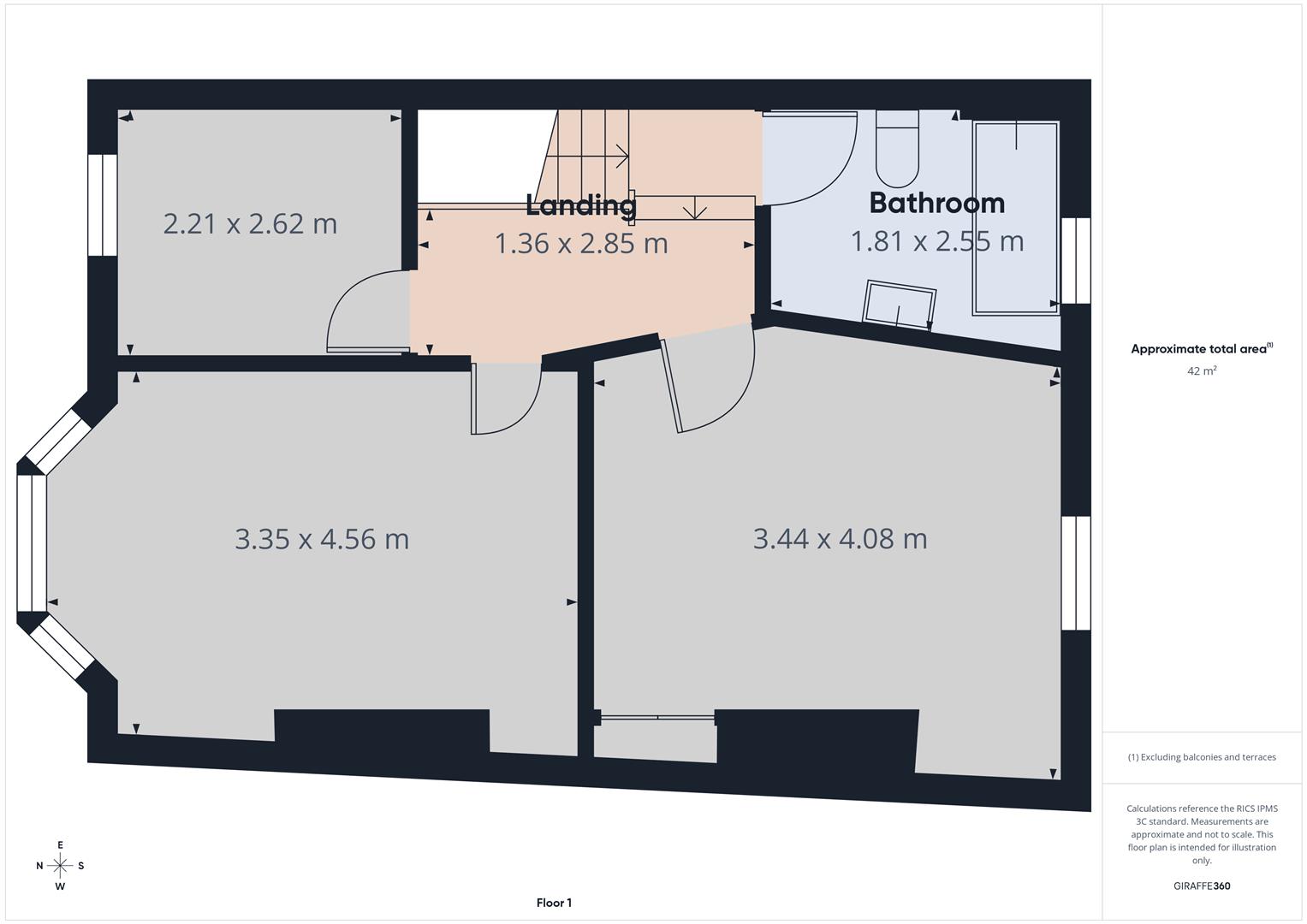 21, Kent Road, Wallasey floorplan