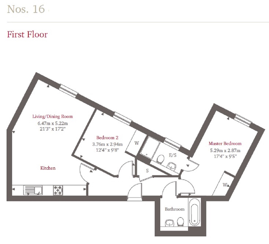 2 Bedrooms Flat for sale in Bridge Street, Walton-On-Thames KT12