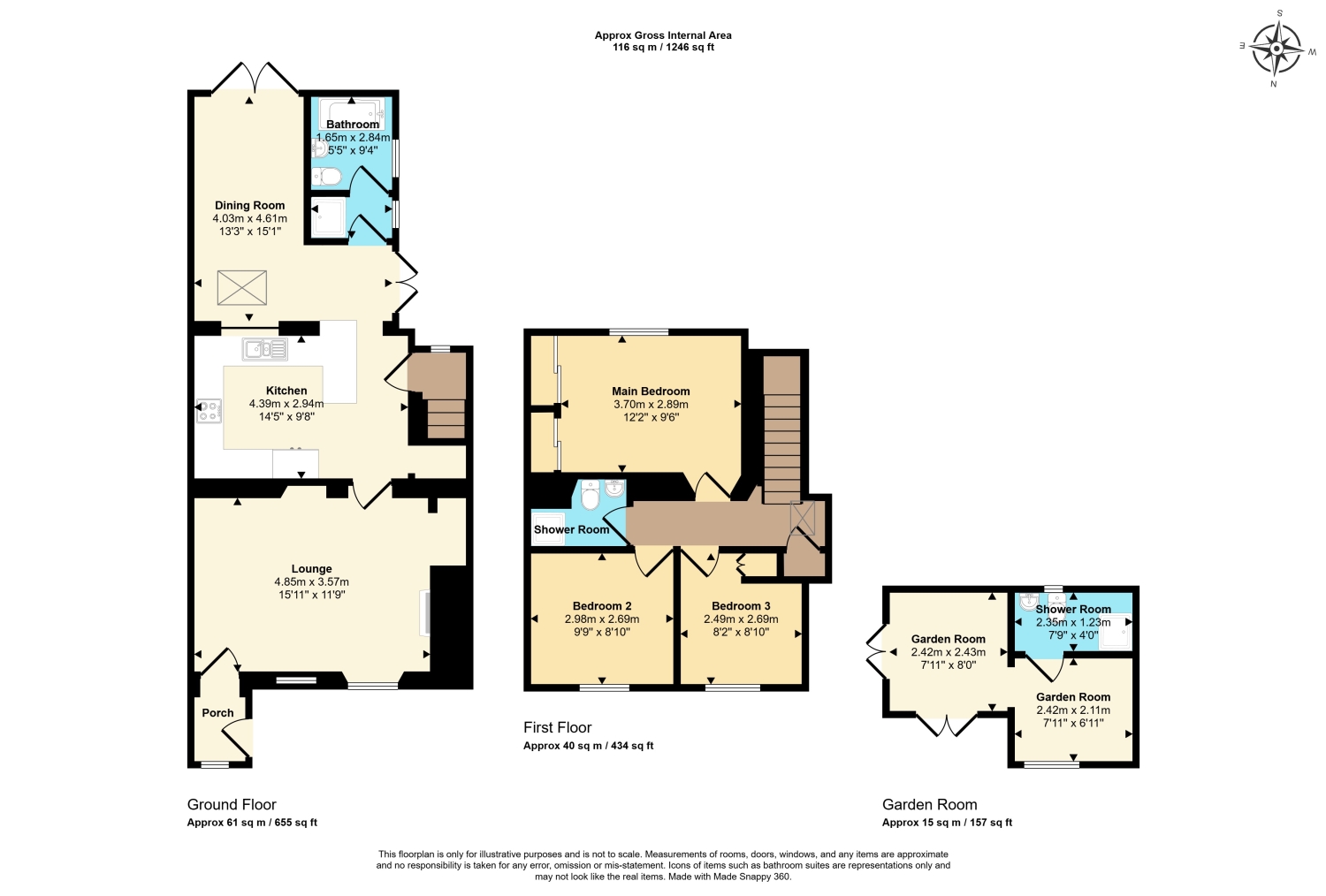 160, Main Road Long Hanborough, Witney floorplan
