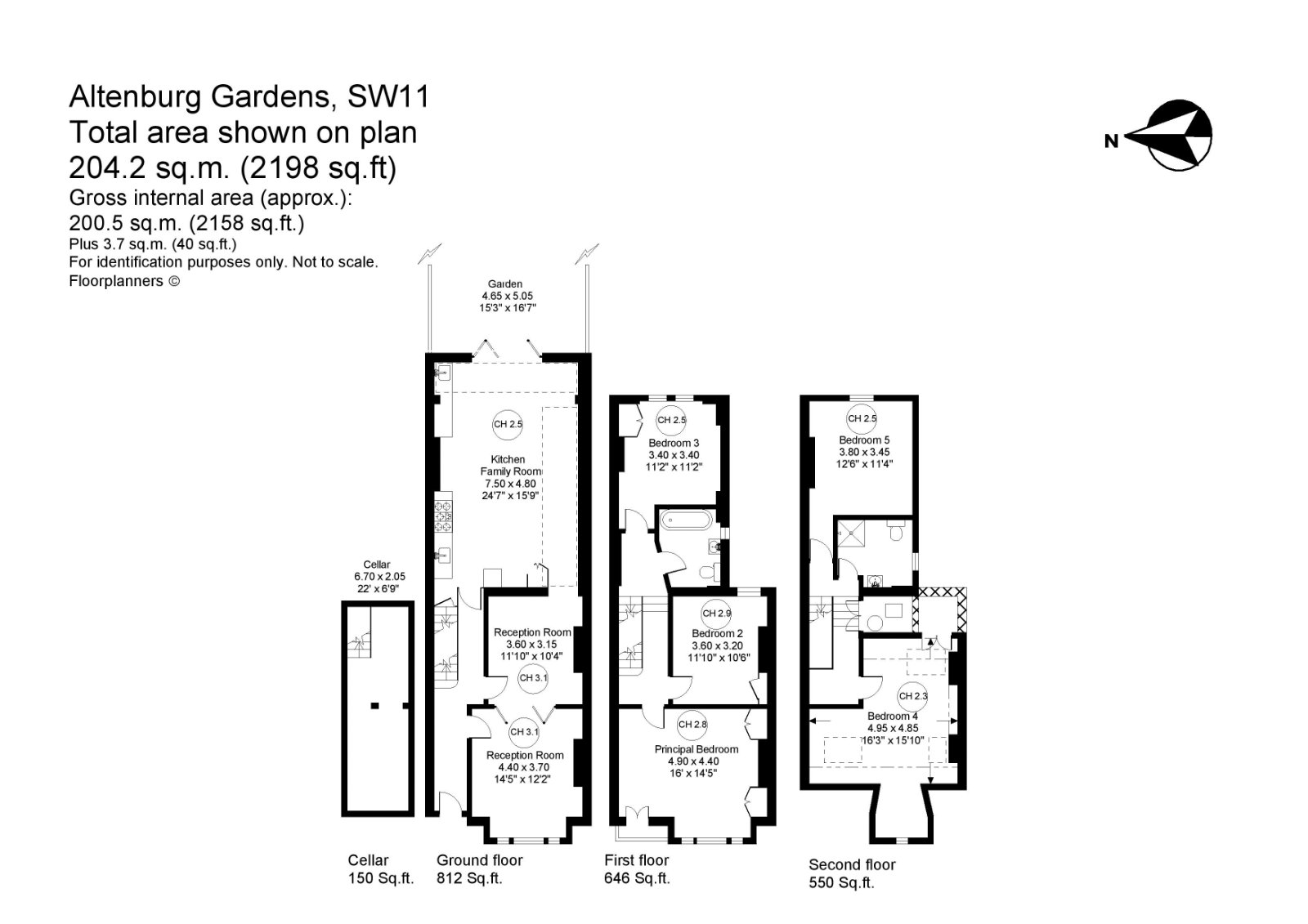 8, Altenburg Gardens, London floorplan