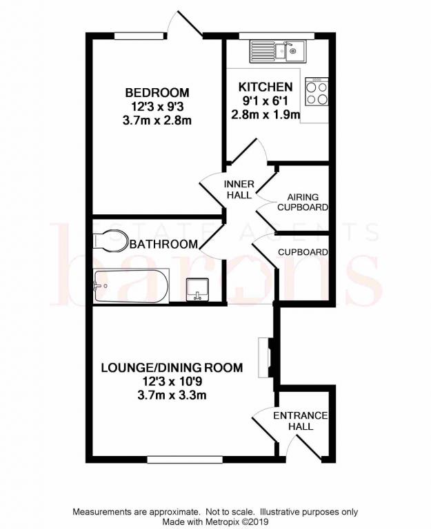 1 Bedrooms Flat for sale in Black Dam, Basingstoke RG21