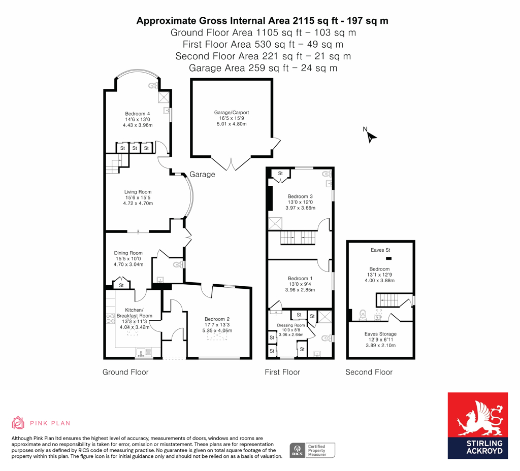 1, Callow Hill, Surrey floorplan