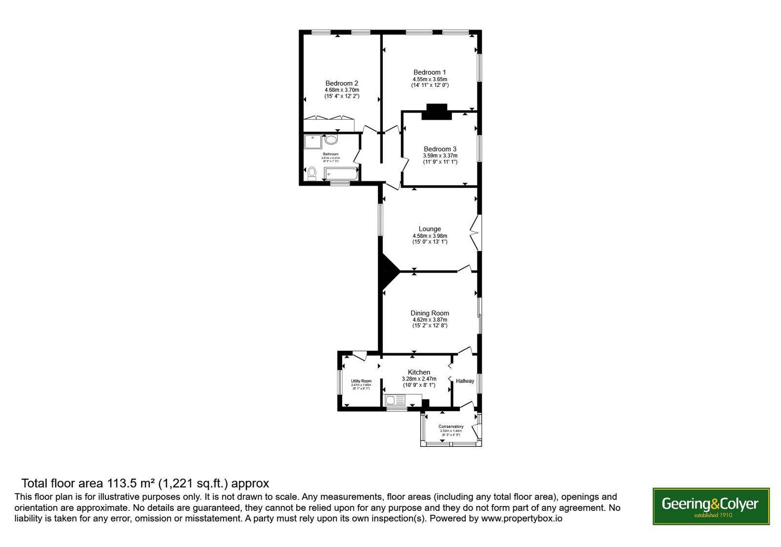 33, Cowper Road, Kent floorplan