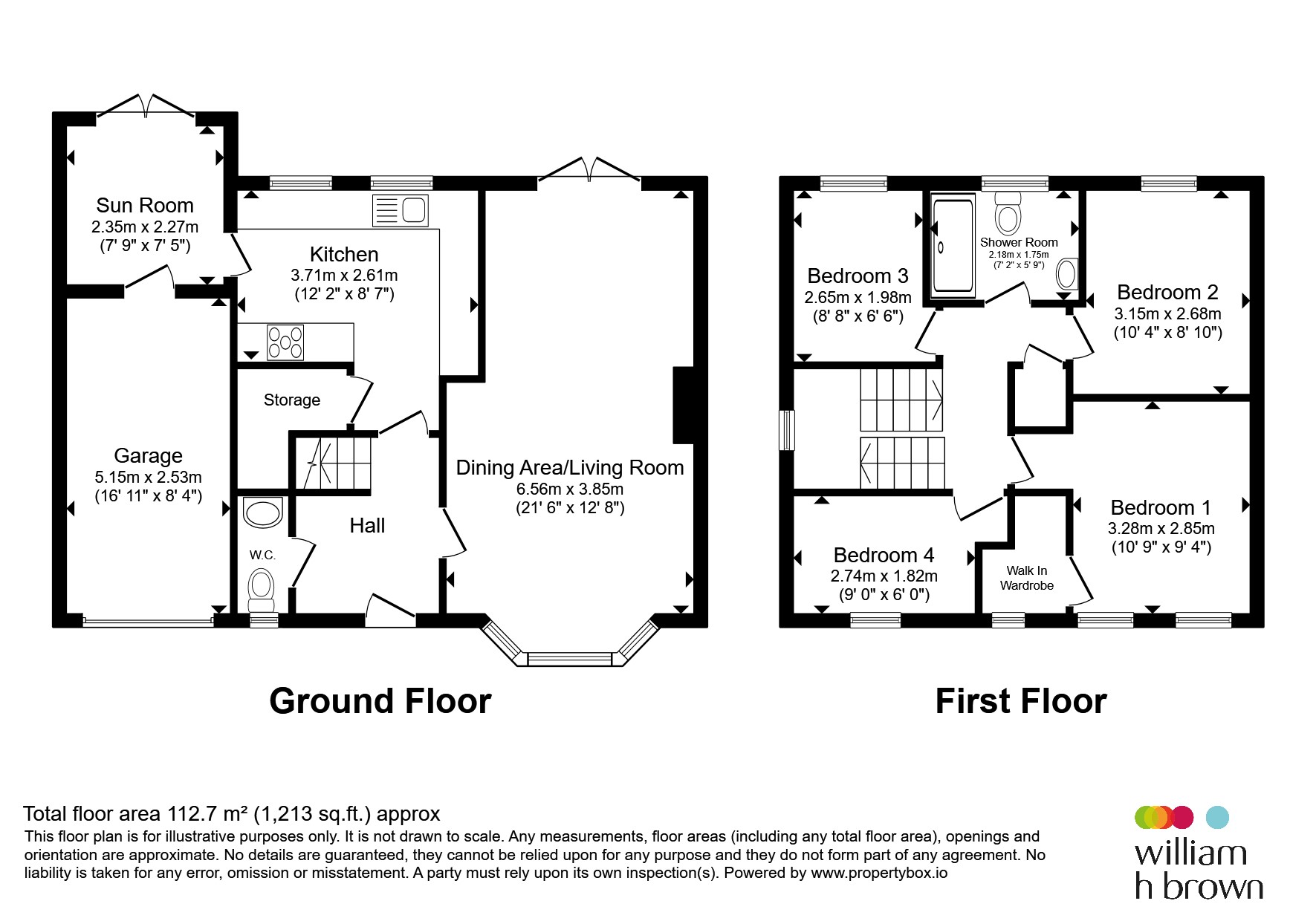 31, Hunters Drive, Sheffield floorplan