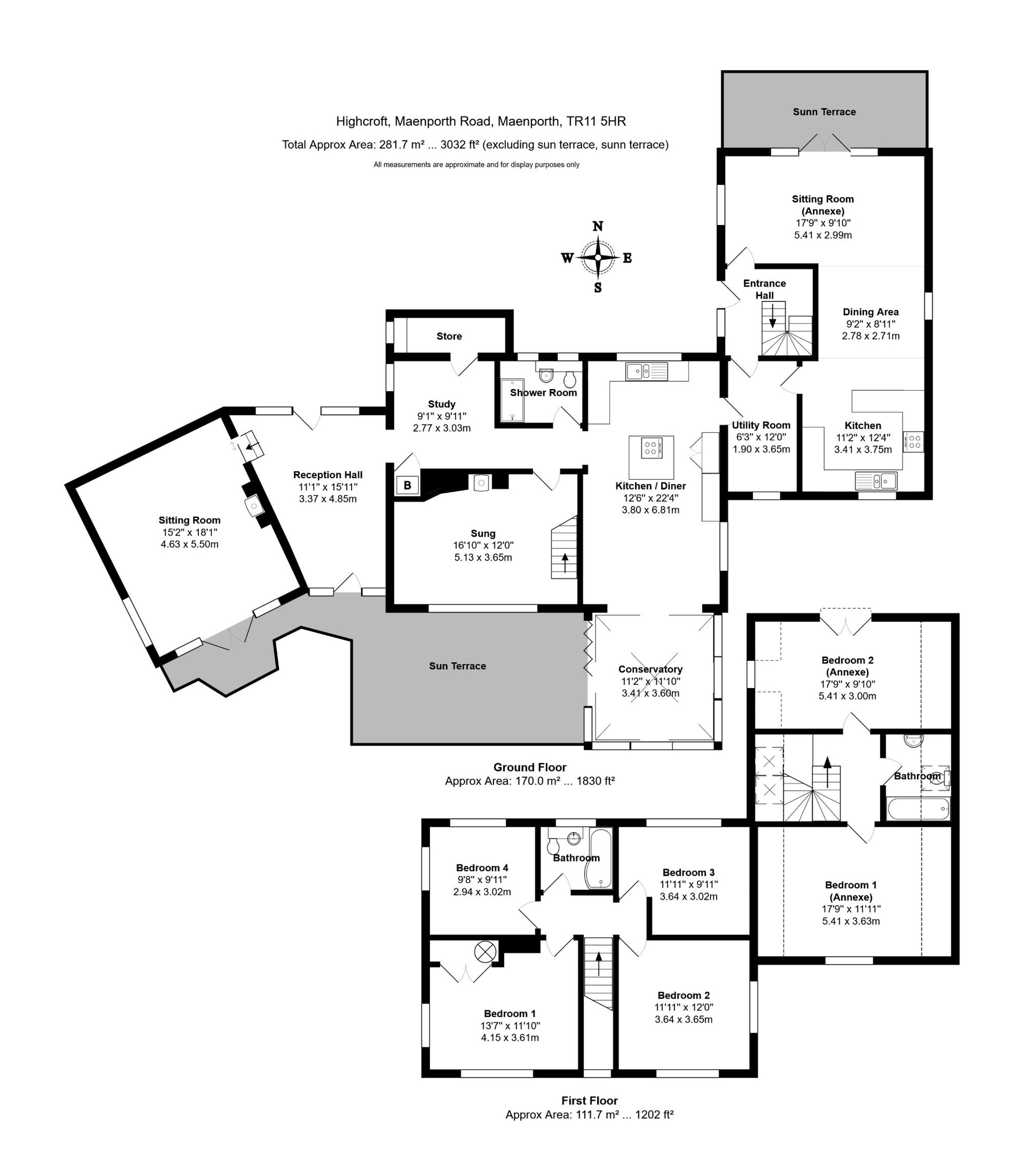 Highcroft Maenporth Road, Falmouth floorplan
