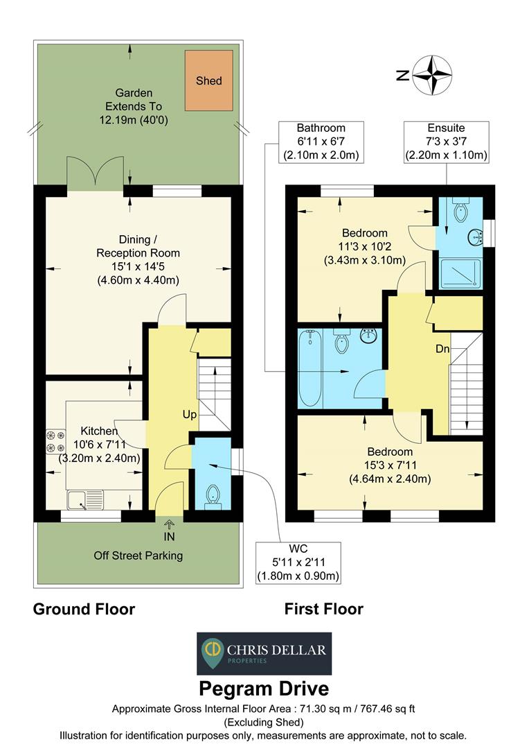 21, Pegram Drive, Buntingford floorplan