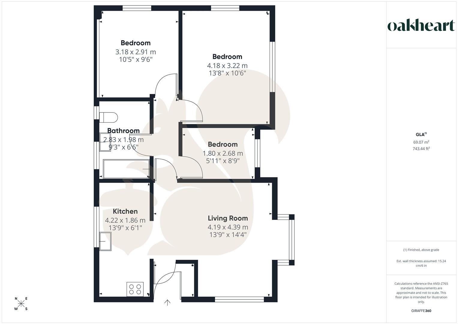 27A and 27B, Upper East Street, Sudbury floorplan