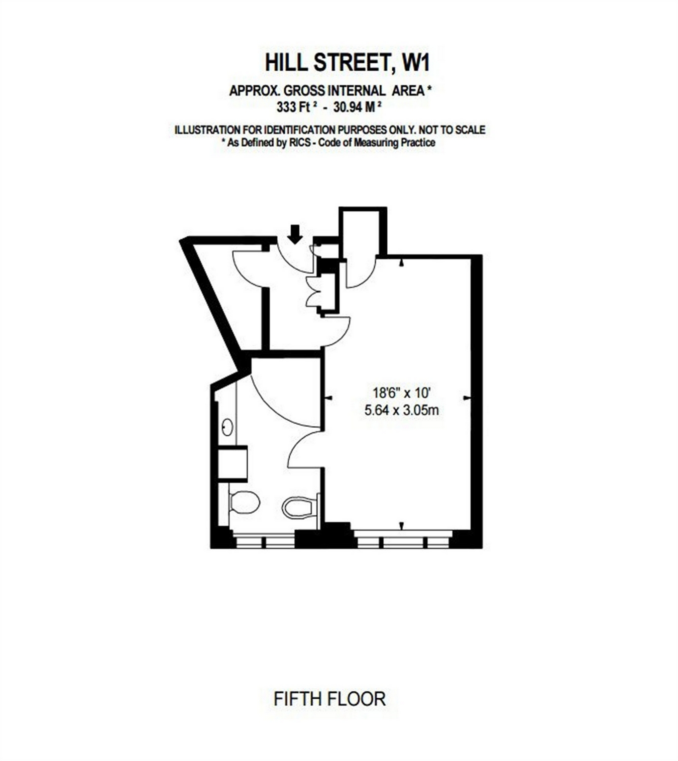 1 Bedrooms Flat to rent in Hill Street, Mayfair, London W1J