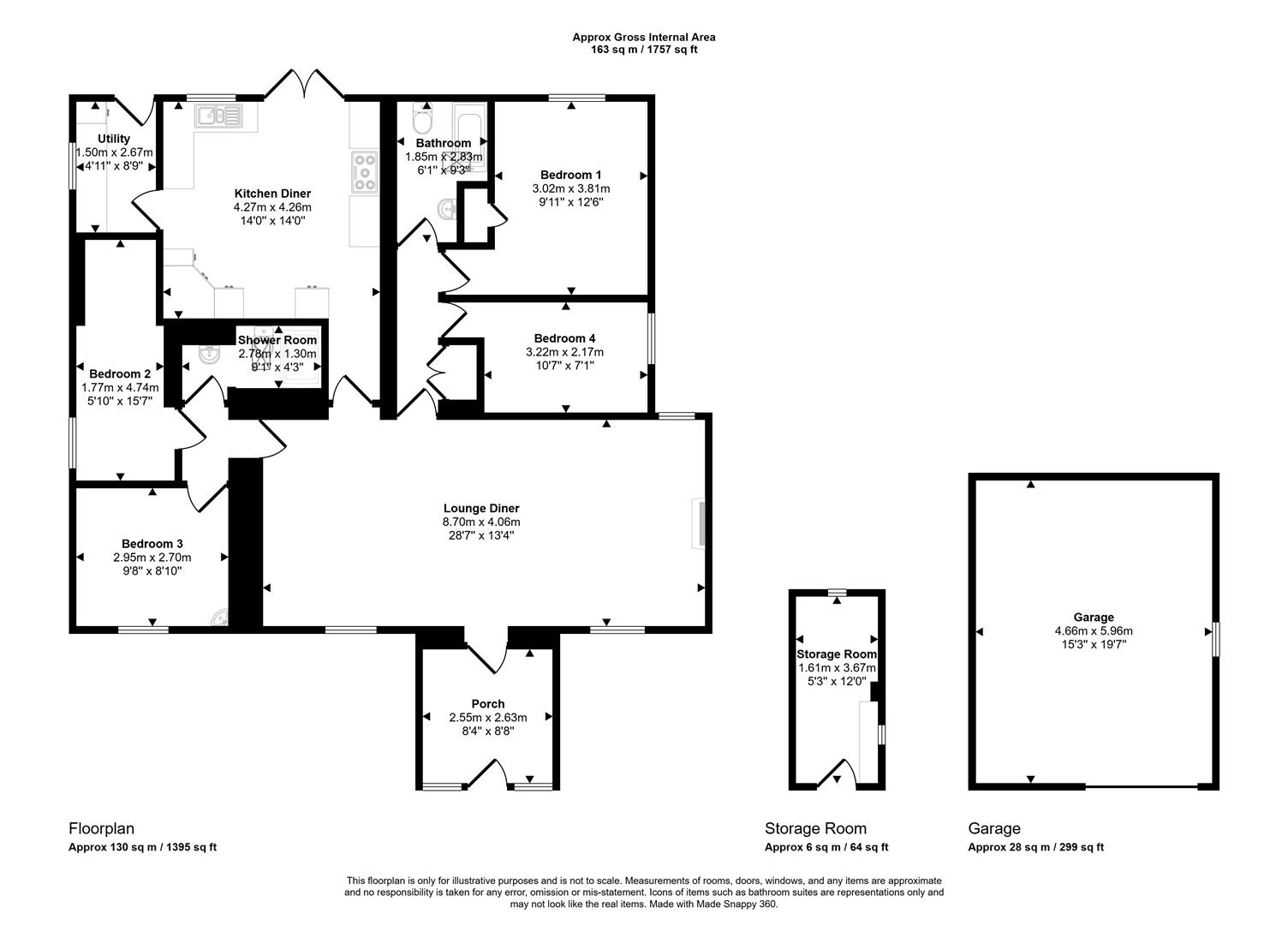 Wakewell, Merrion, Pembroke floorplan