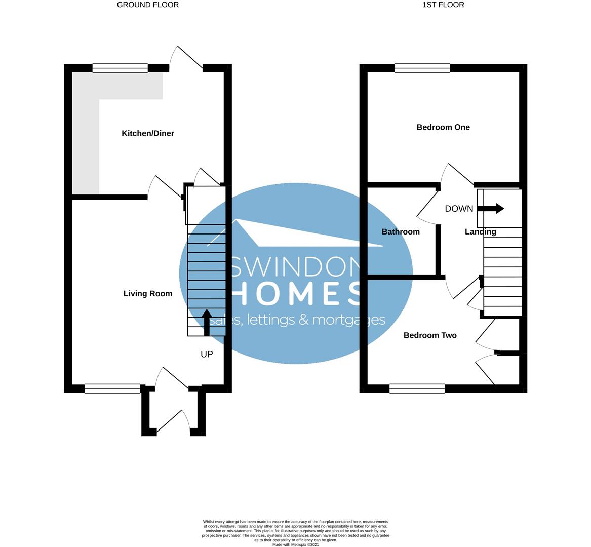 18, Kimbolton Close, Swindon floorplan
