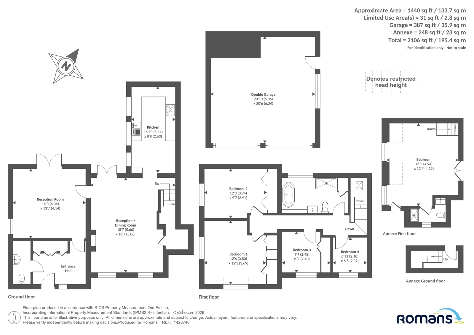19, Marshfield Way, Swindon floorplan