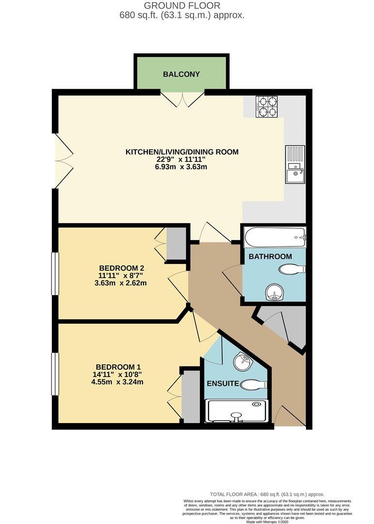 36, Tiree Court, Milton Keynes floorplan
