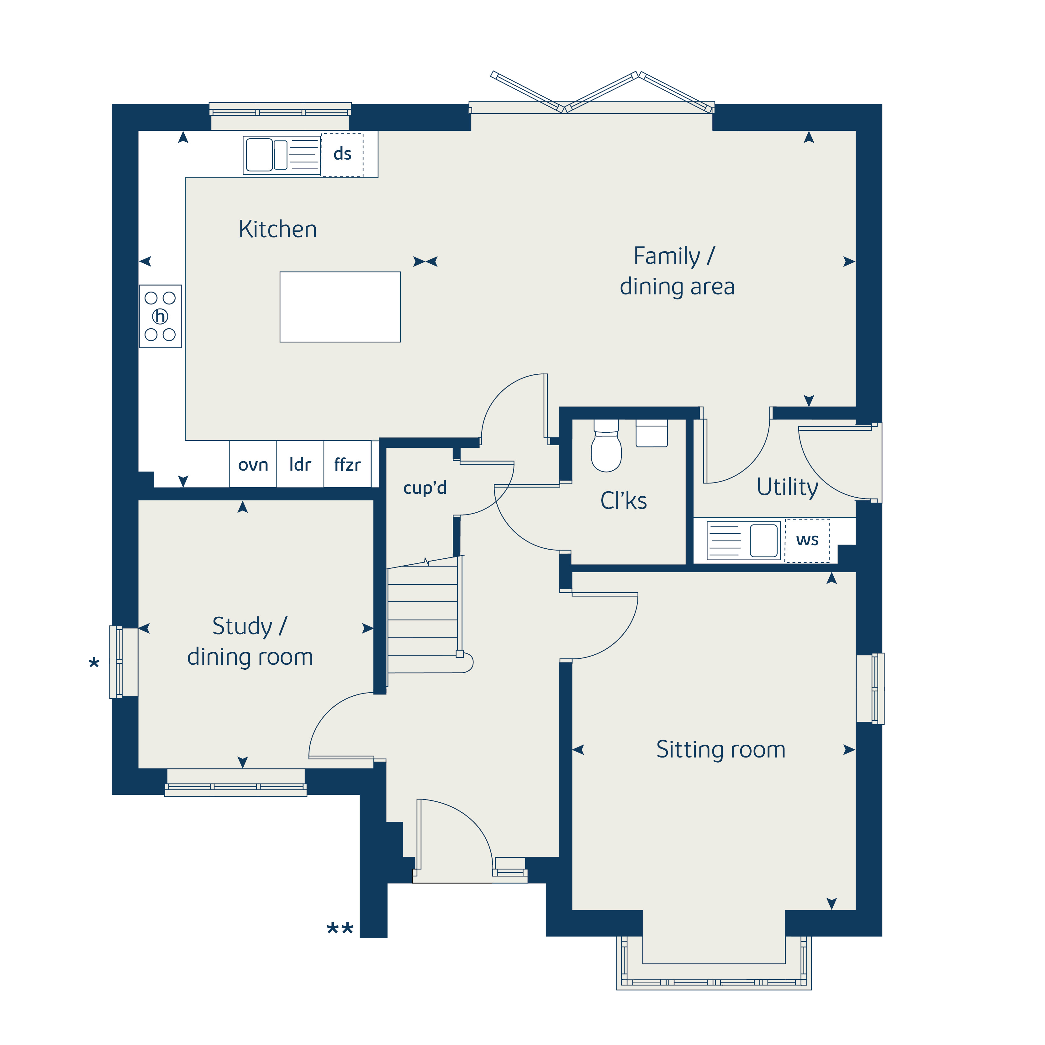 202, Ersham Road, Hailsham floorplan