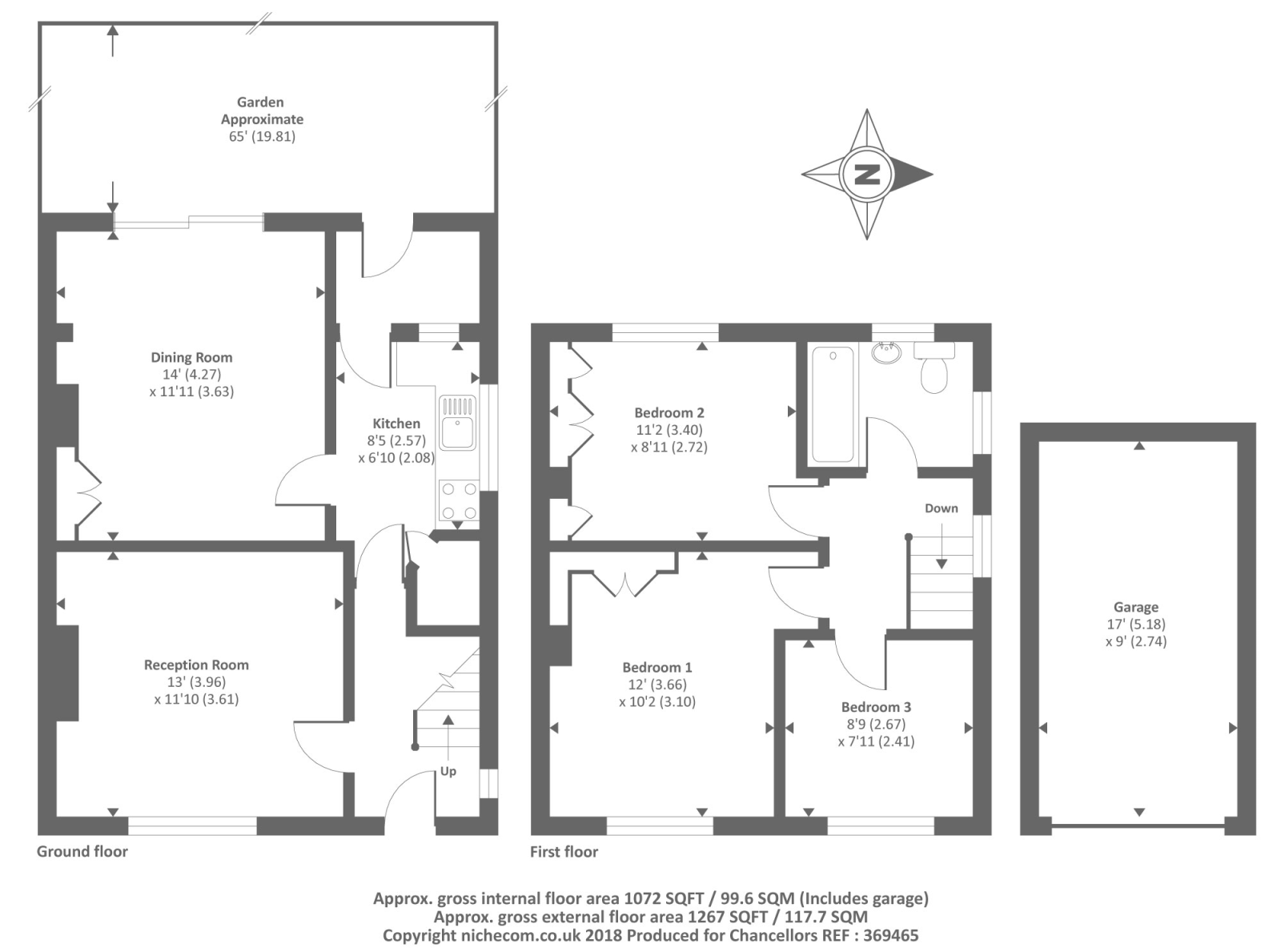 3 Bedrooms Semi-detached house for sale in Park Avenue, Thatcham RG18