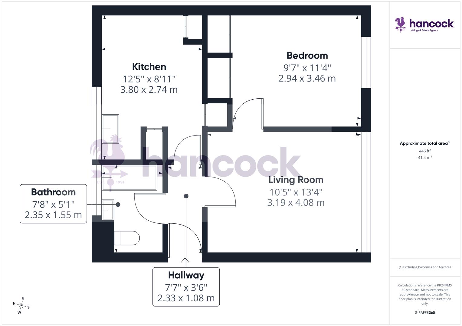 43, Lennox Road, Chichester floorplan