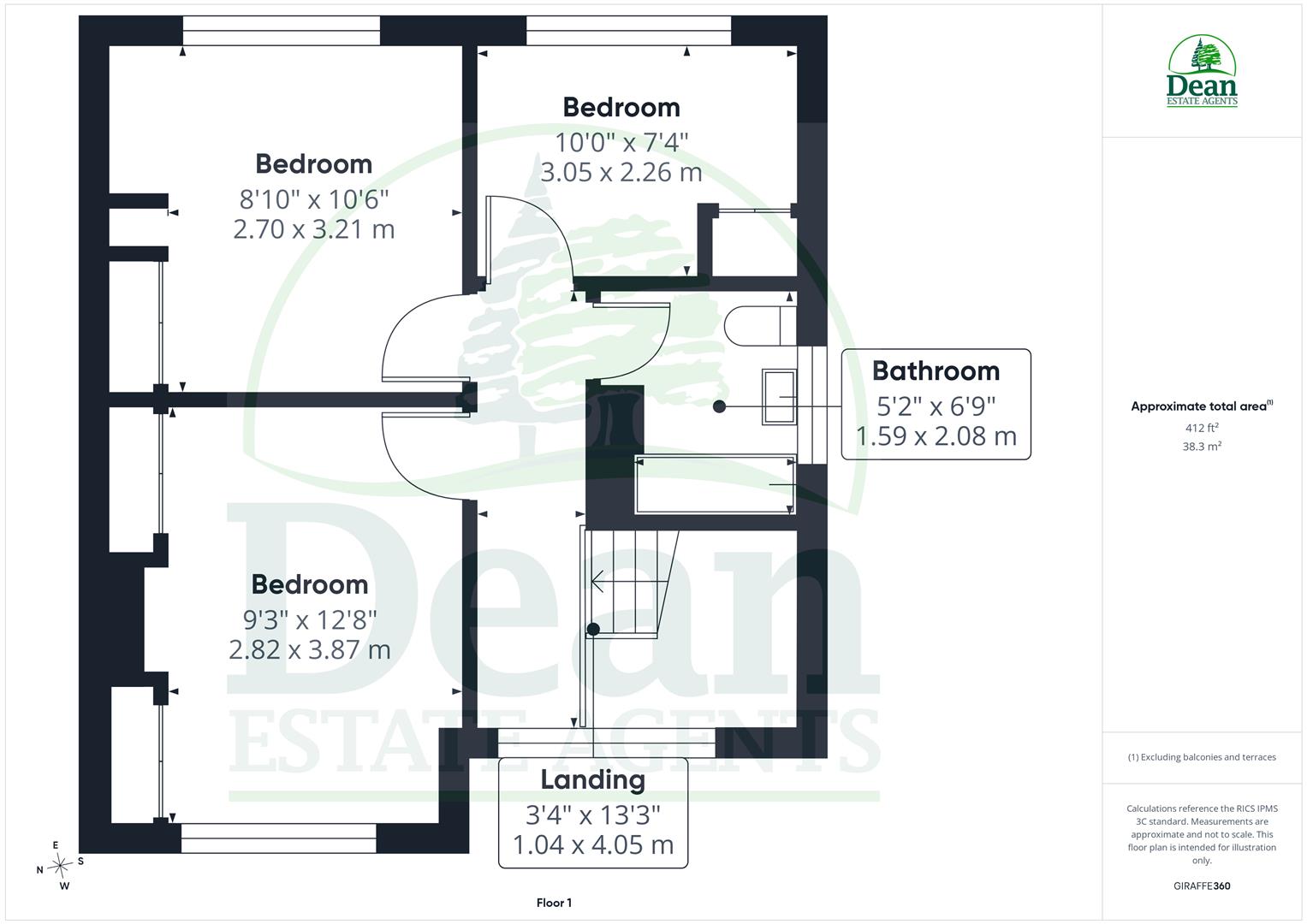 7, Parragate, Cinderford floorplan