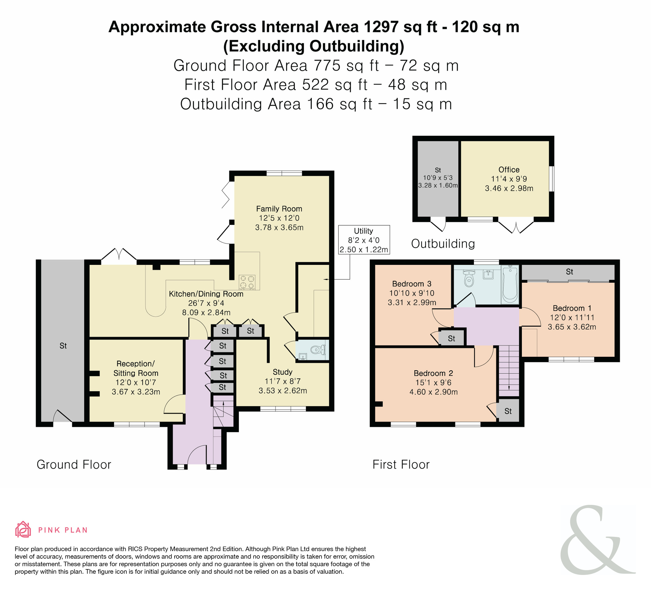 Richardson Close, London Colney, AL2 1QW floorplan