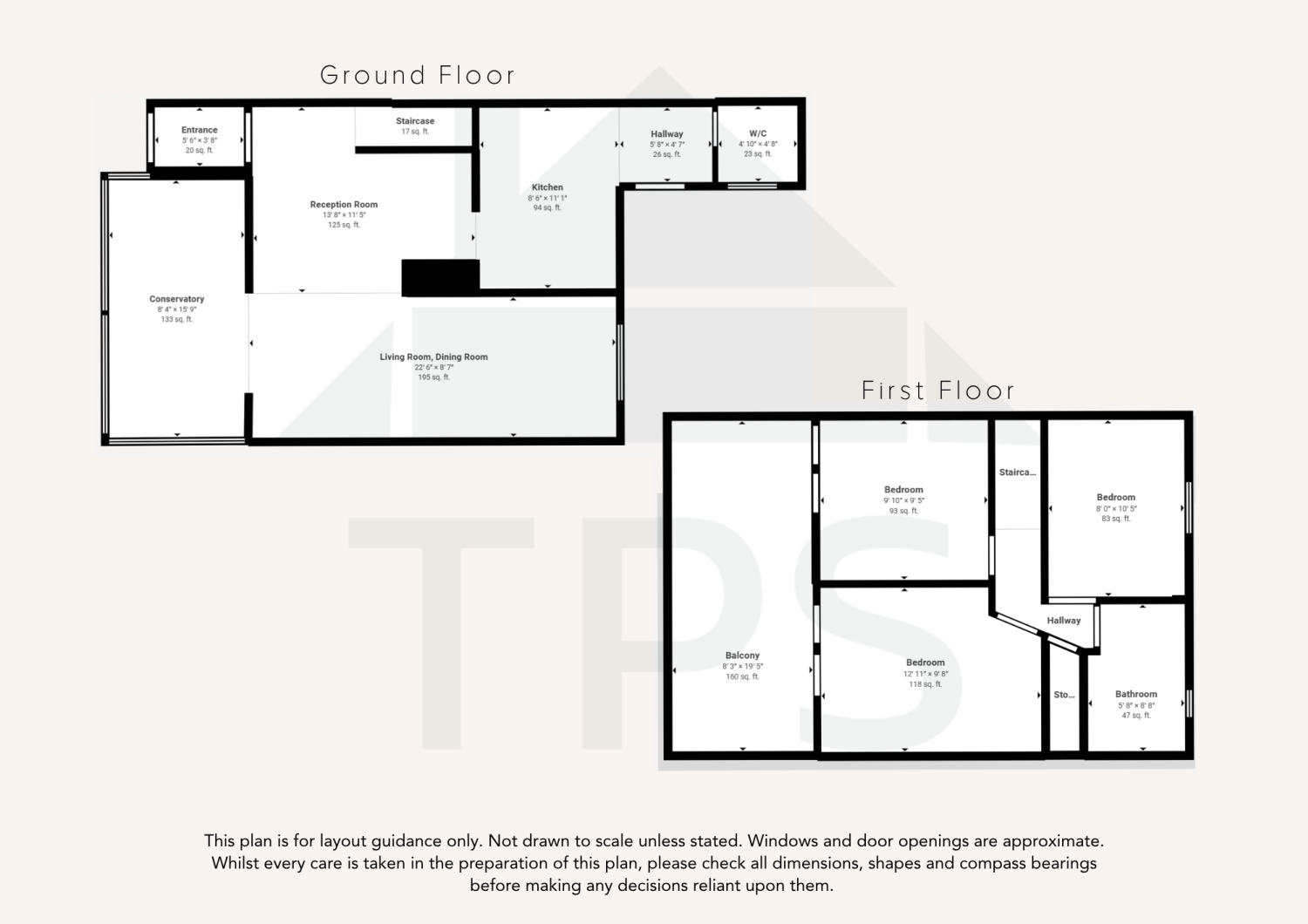 10, Wherry Place Polruan, Fowey floorplan