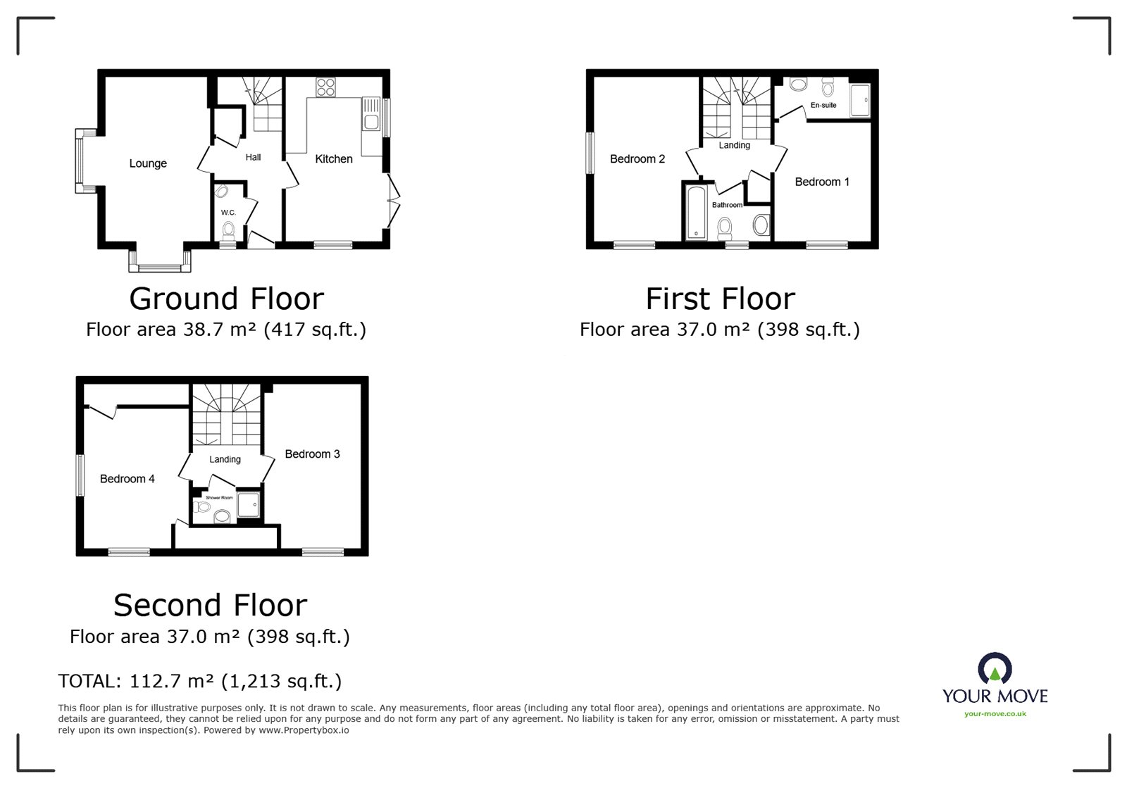2, Sandpiper Drive, South Yorkshire floorplan