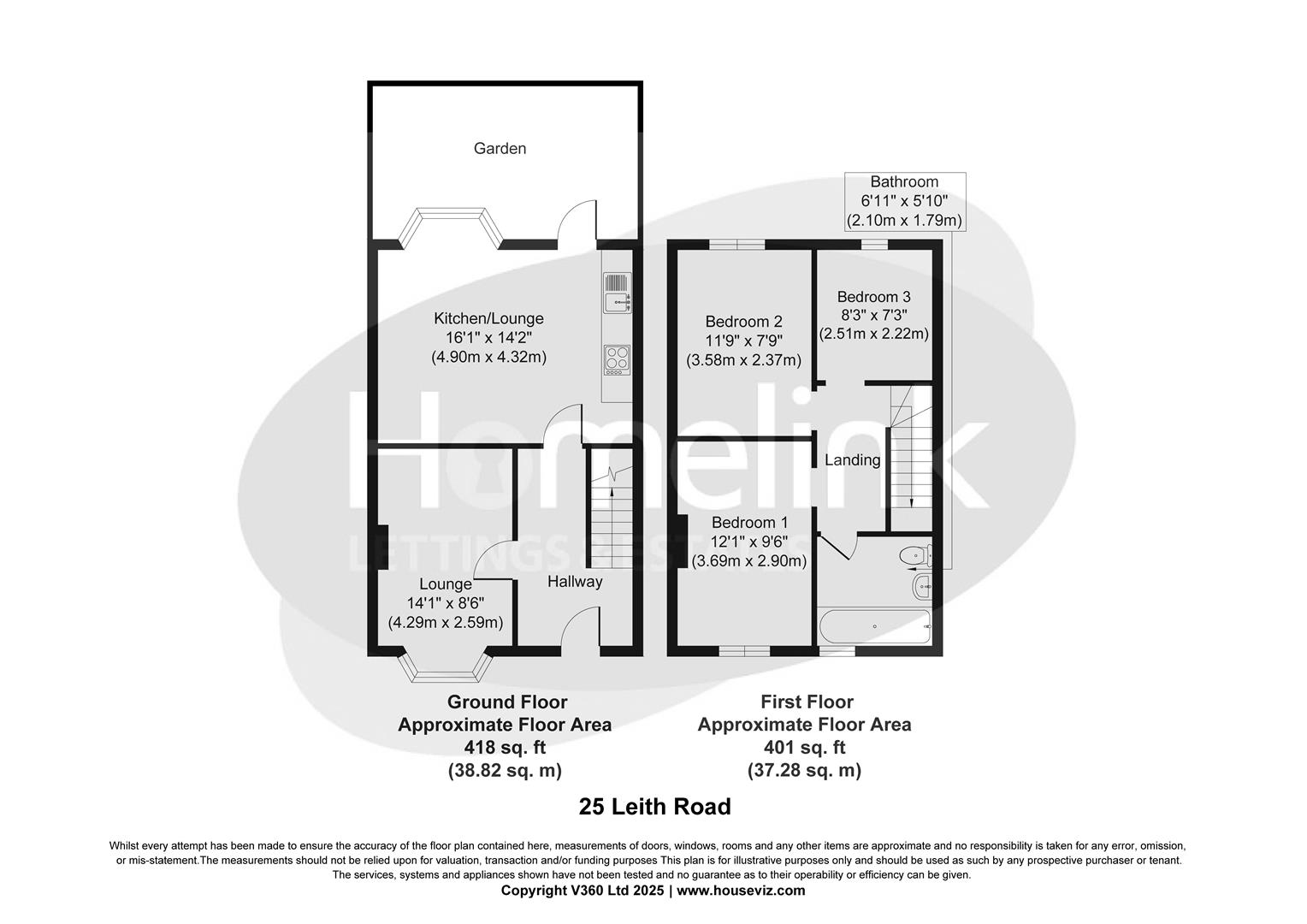 25, Leith Road, Wood Green floorplan