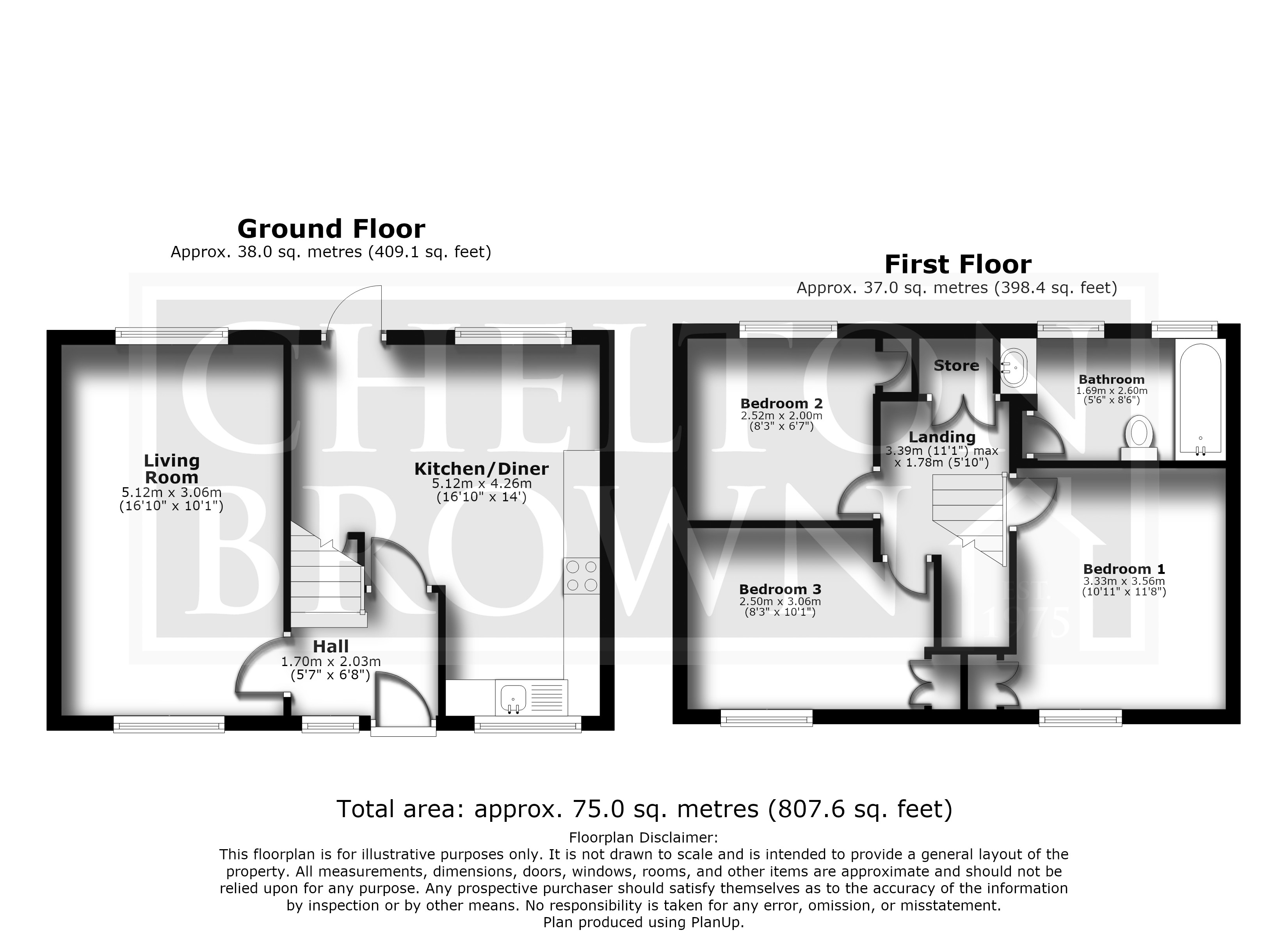 27, Hunsbury Green, Northamptonshire floorplan