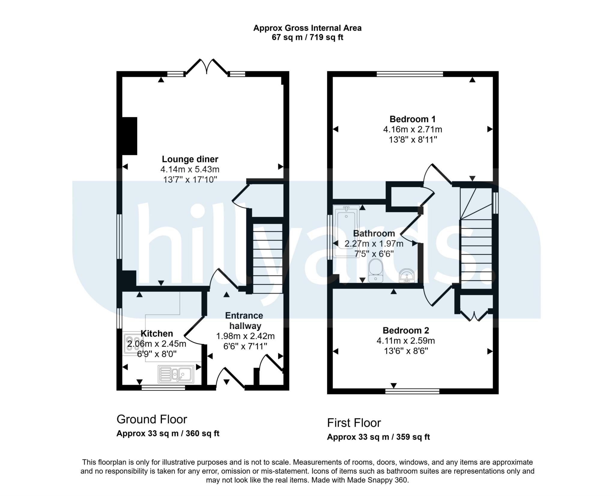 8, Angus Road, Aylesbury floorplan