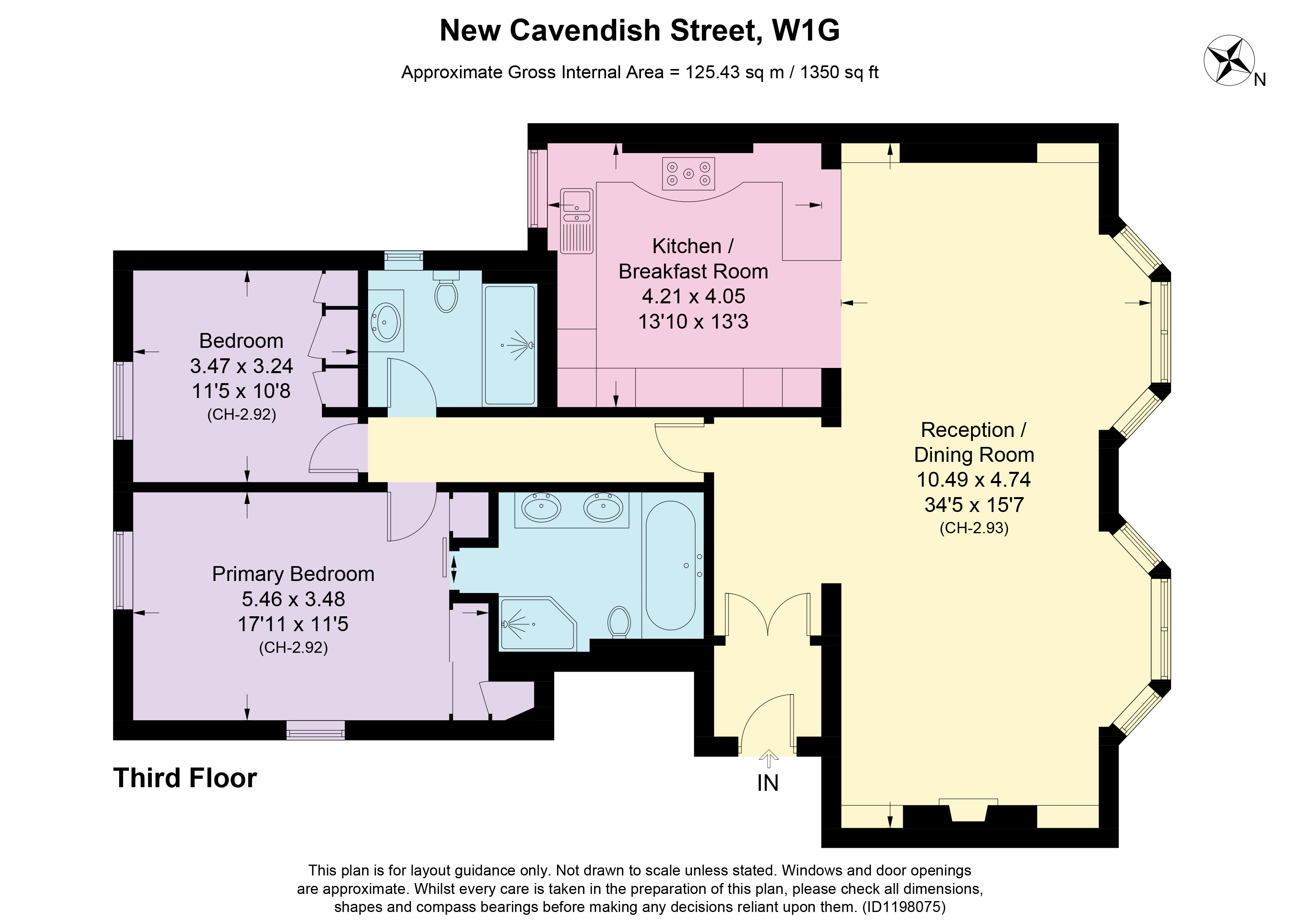 20, New Cavendish Street, London floorplan
