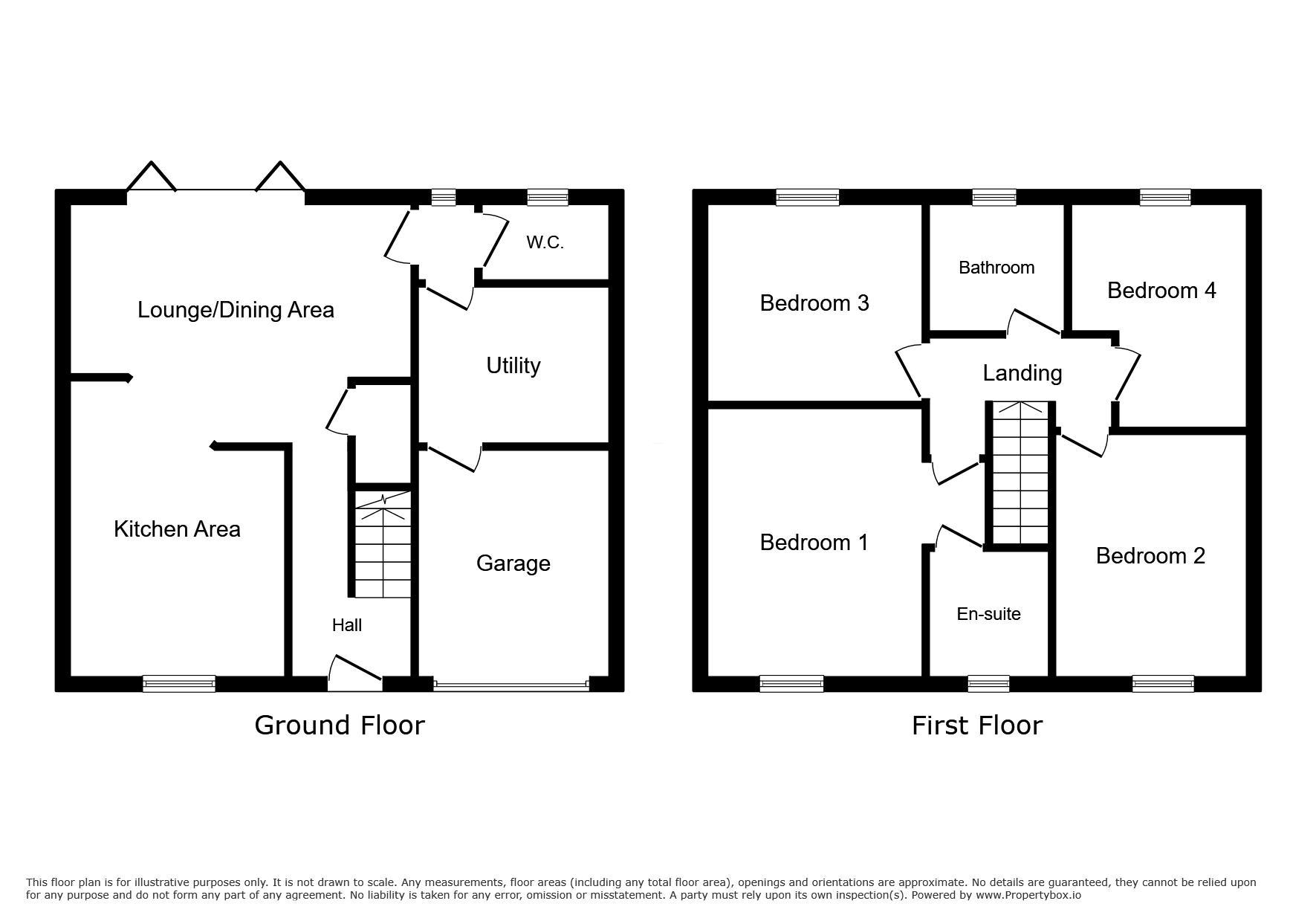 4, Tilley Close, Rowlands Gill floorplan