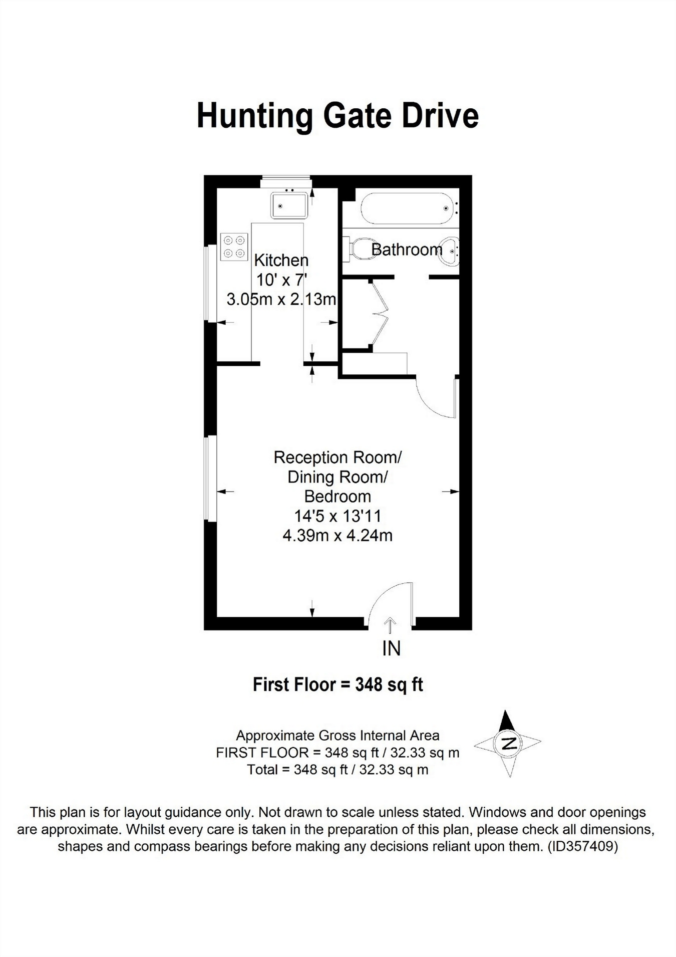 0 Bedrooms Studio for sale in Hunting Gate Drive, Chessington KT9