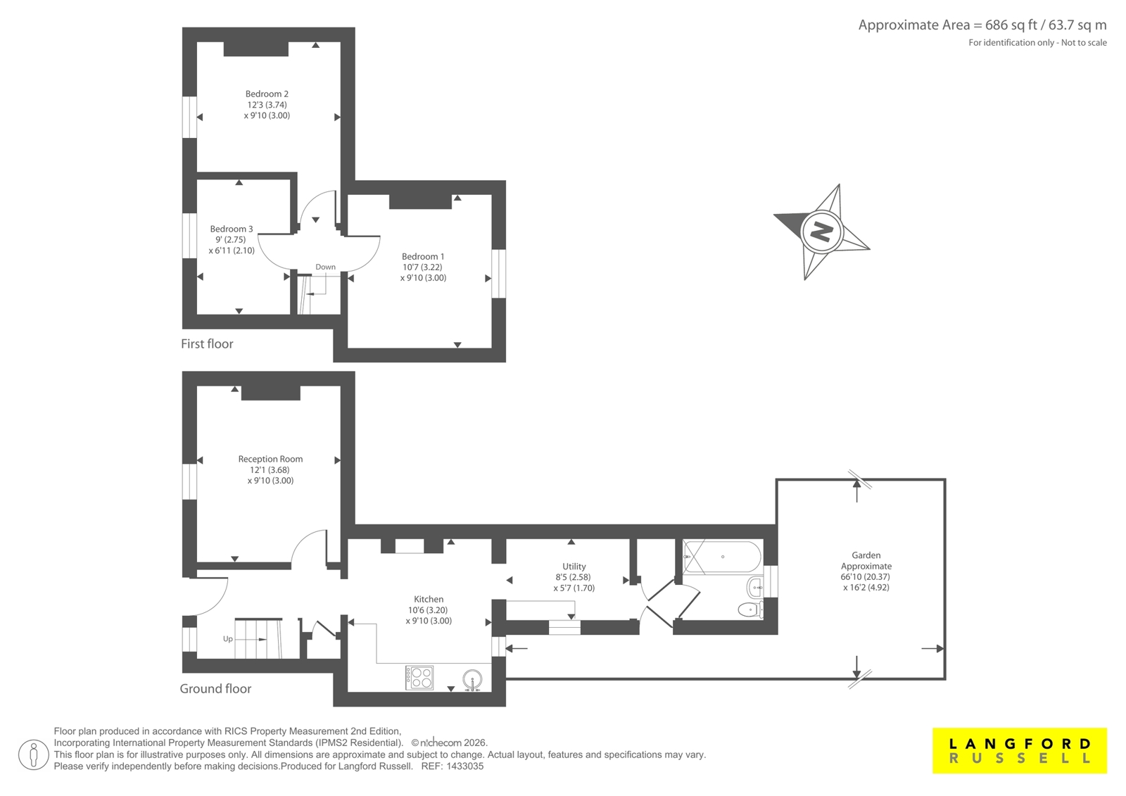 2 Upper Ruxley Cottages,, Maidstone Road, Sidcup floorplan