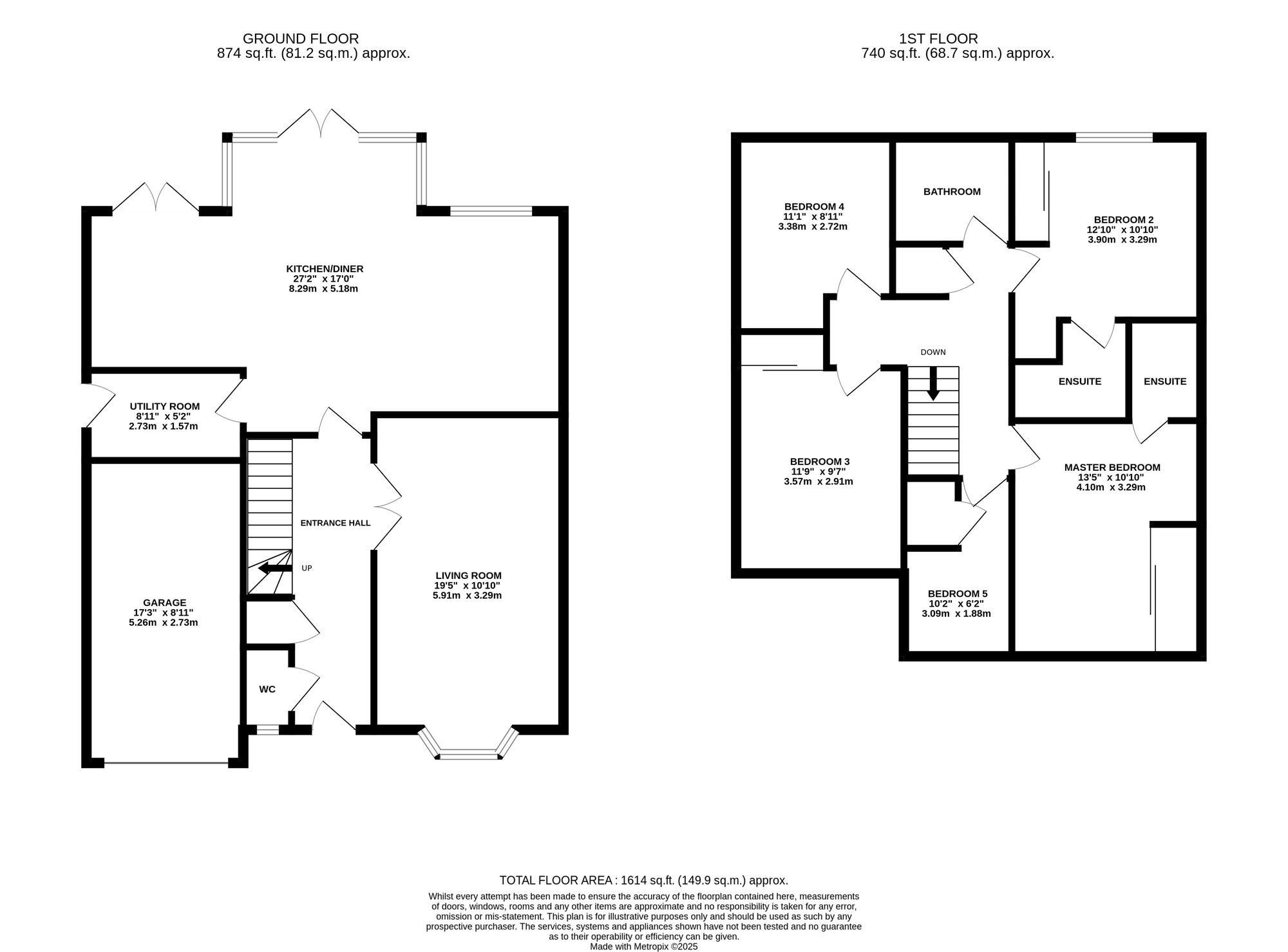 70 Hazel Way, Nantwich floorplan