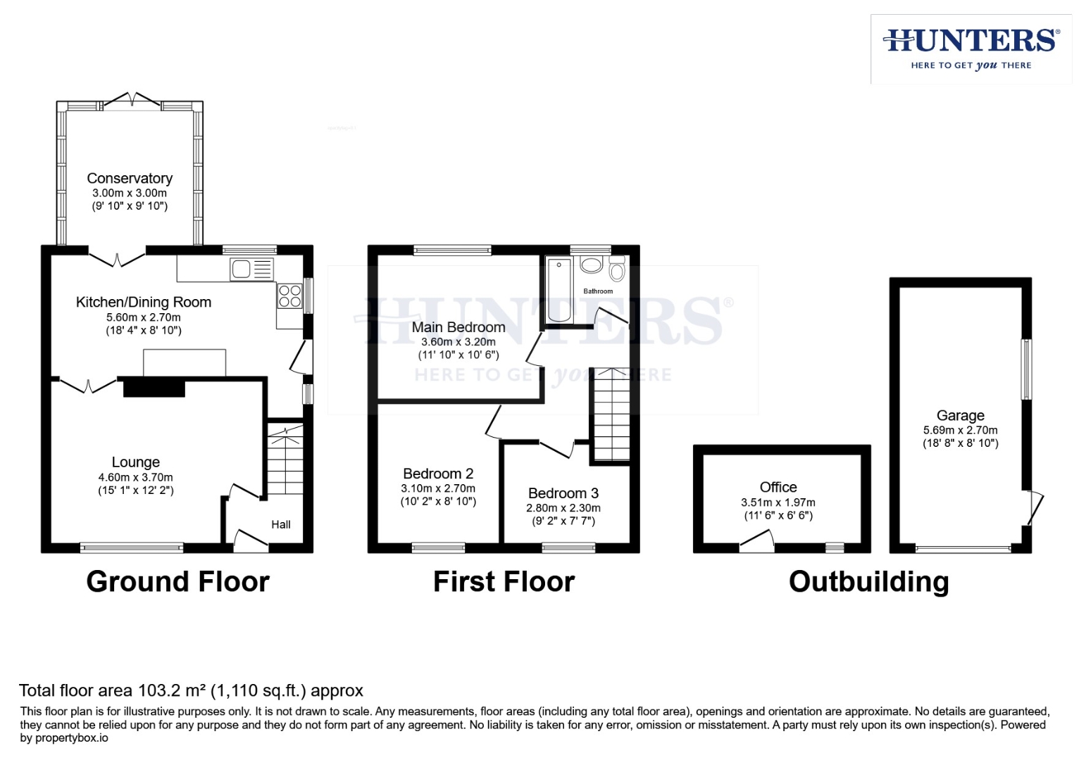 333, Thanet Road, York floorplan