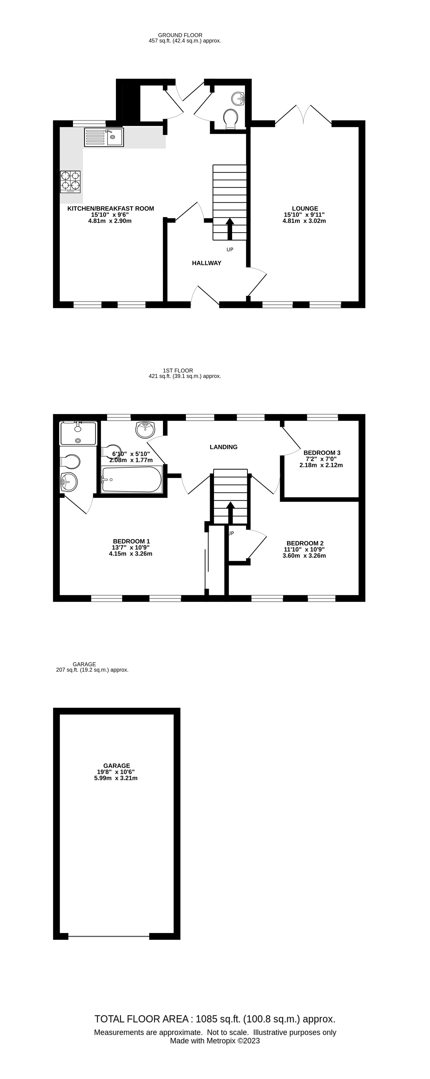 Pinn Lane, Pinhoe, Exeter EX1, 3 bedroom semidetached house for sale