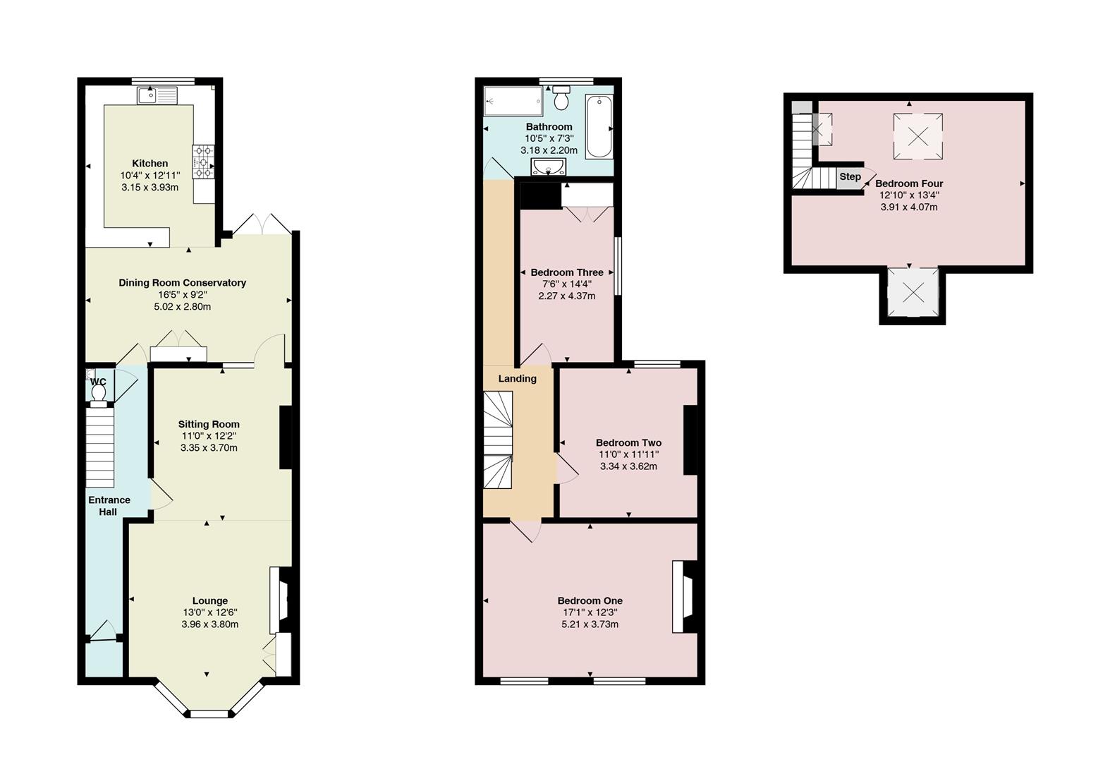 160, Kings Road, Cardiff floorplan