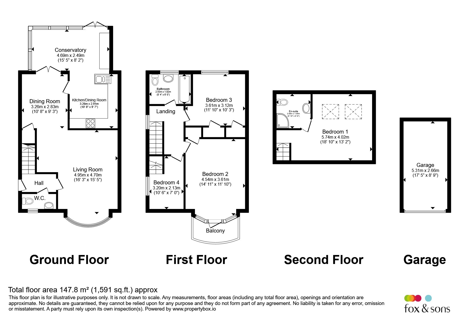 25, Rufus Close, Lewes floorplan