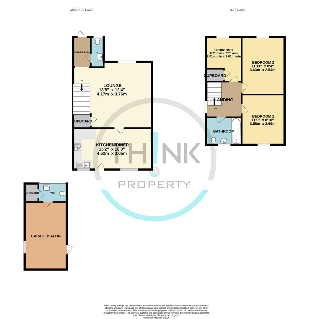 Kiln Road, Norwich floorplan