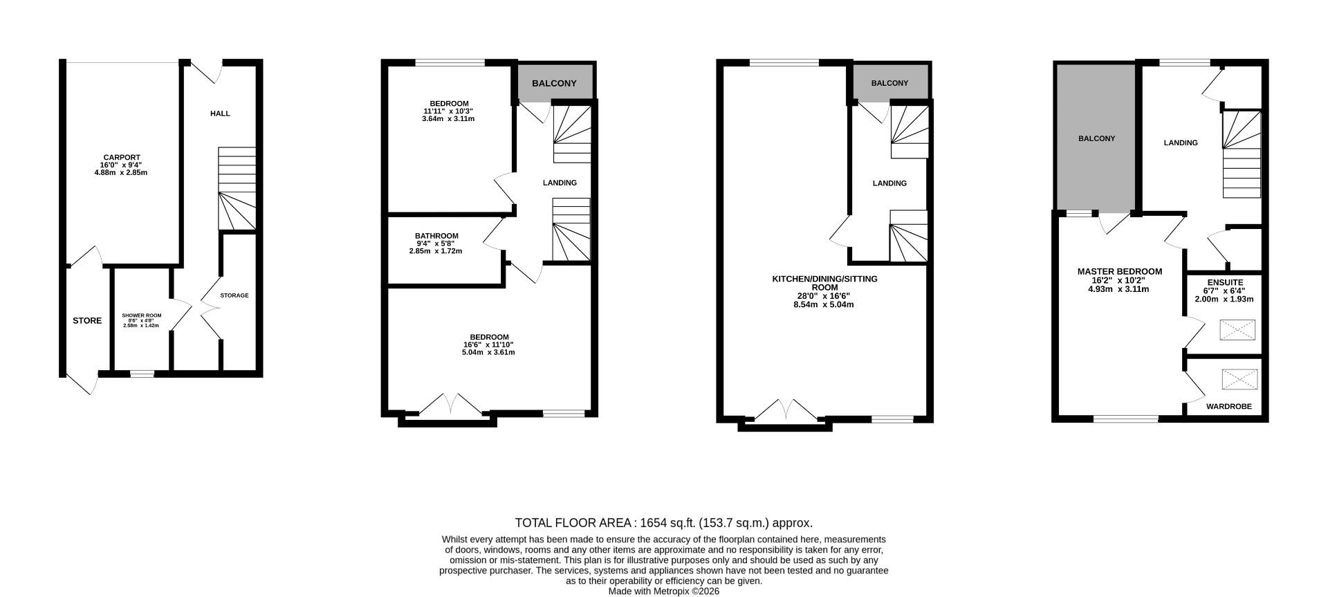 7, Ocean Gateway, Kent floorplan