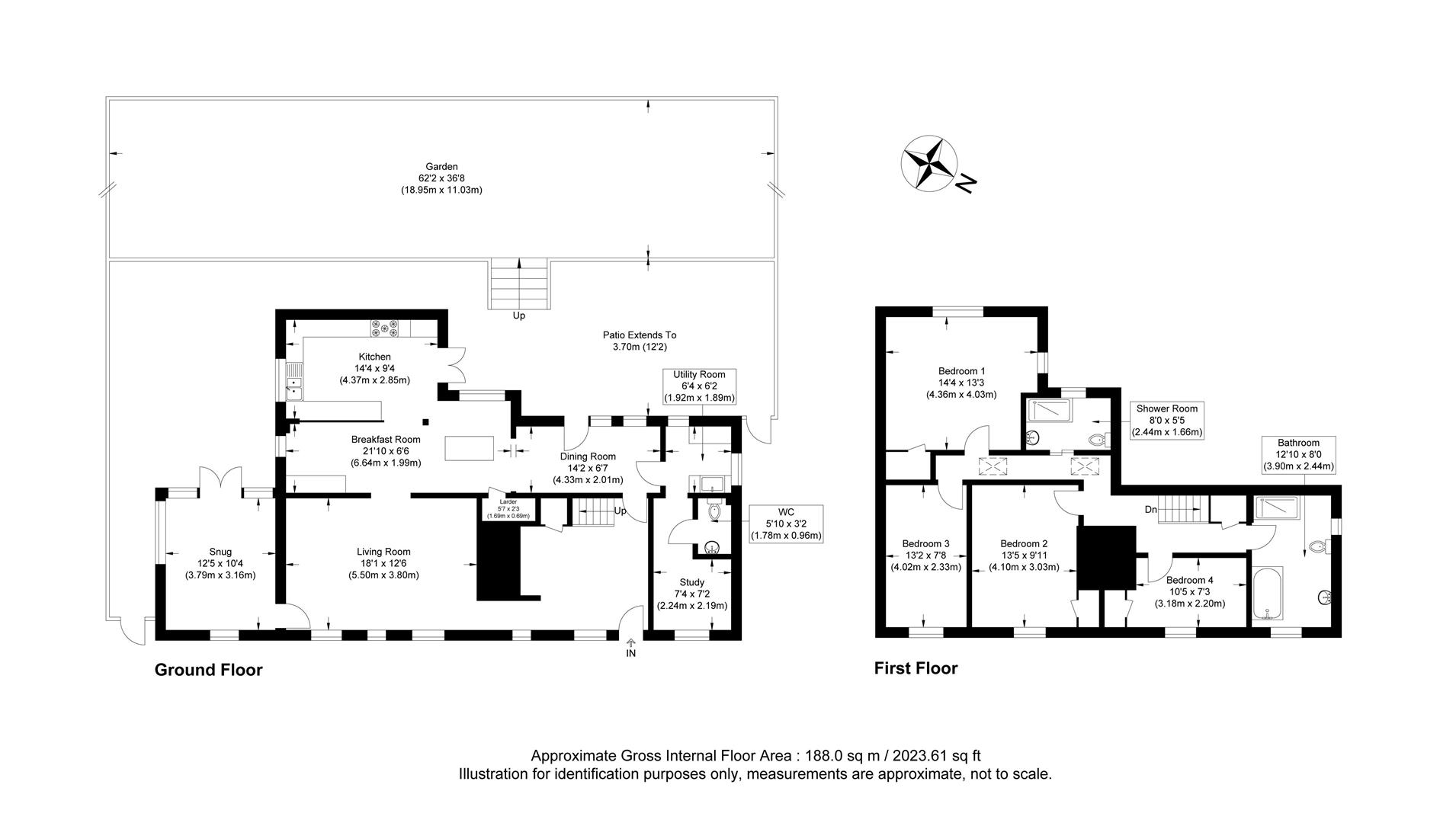 May House, The Green, Widdington floorplan