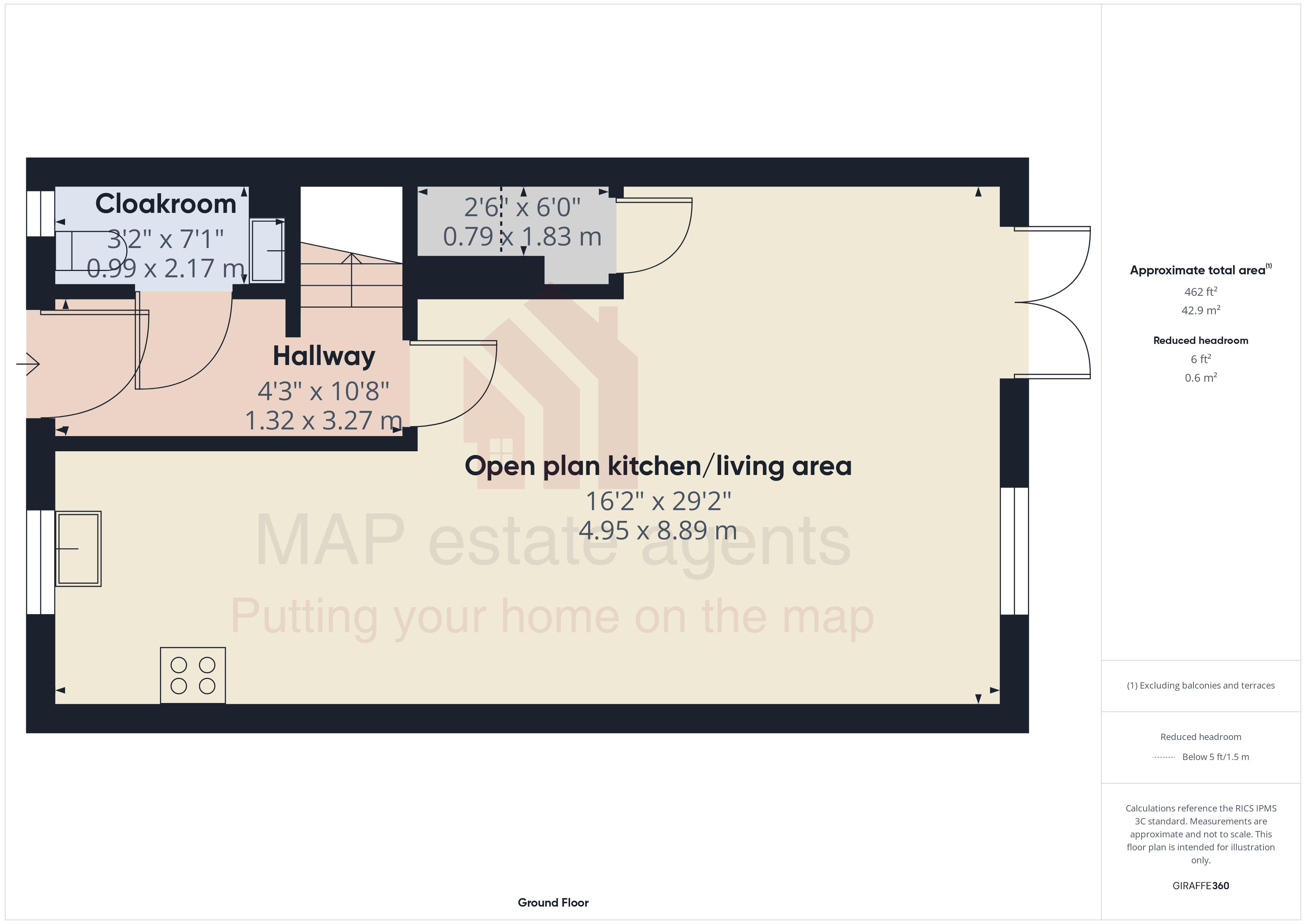8, Teg Lowarth, Redruth floorplan