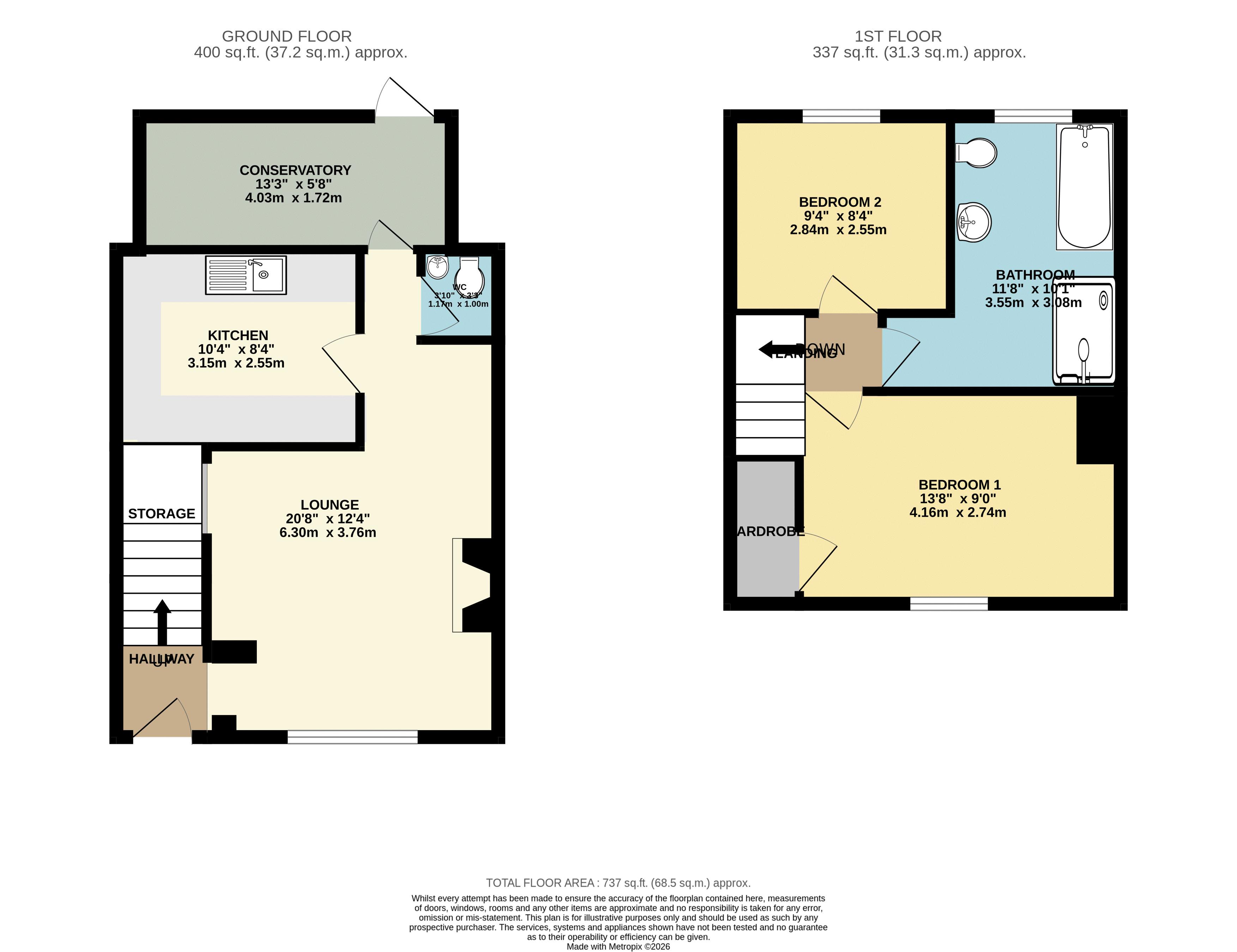227, Kingsway, Hereford floorplan
