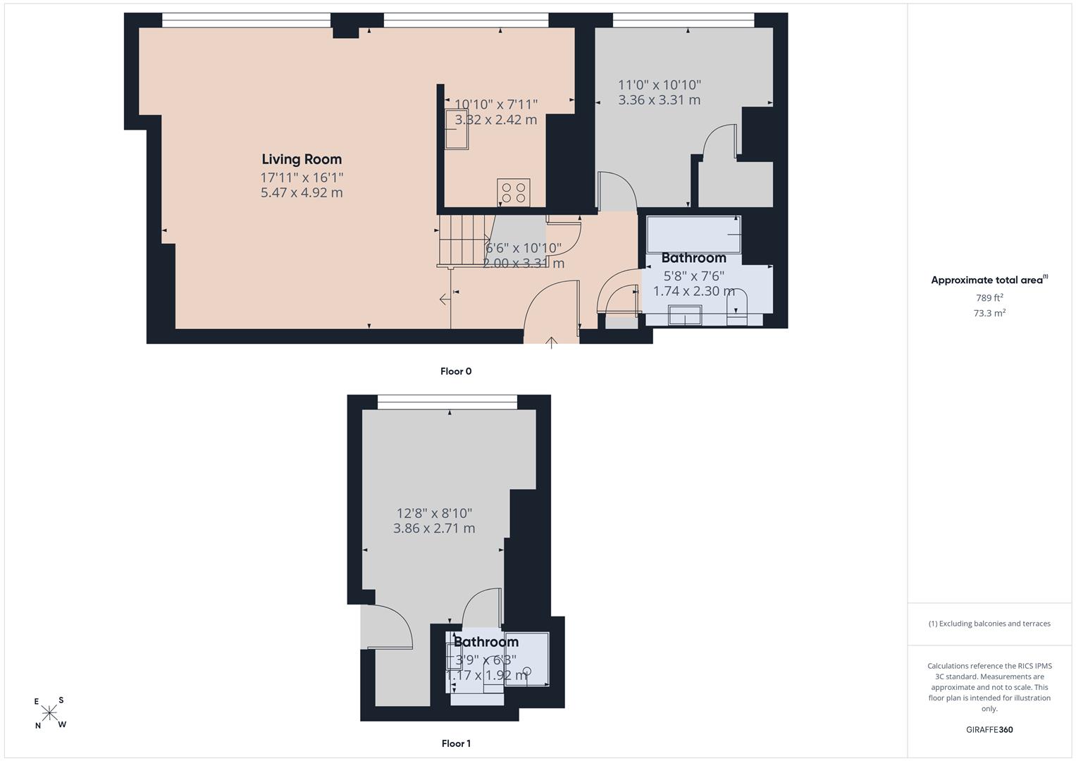22 The Albany, 8 Old Hall Street, Liverpool floorplan