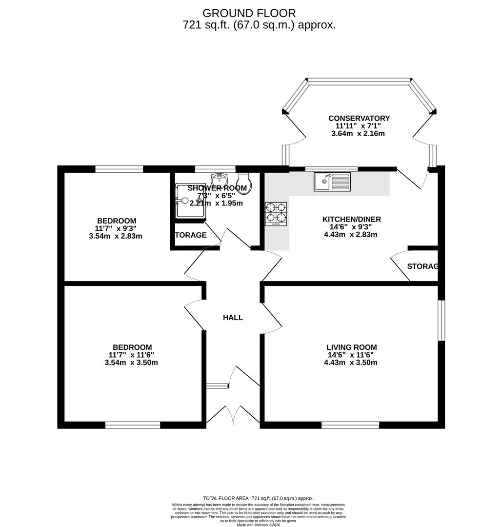 32, Brockridge Lane, Frampton Cotterell floorplan