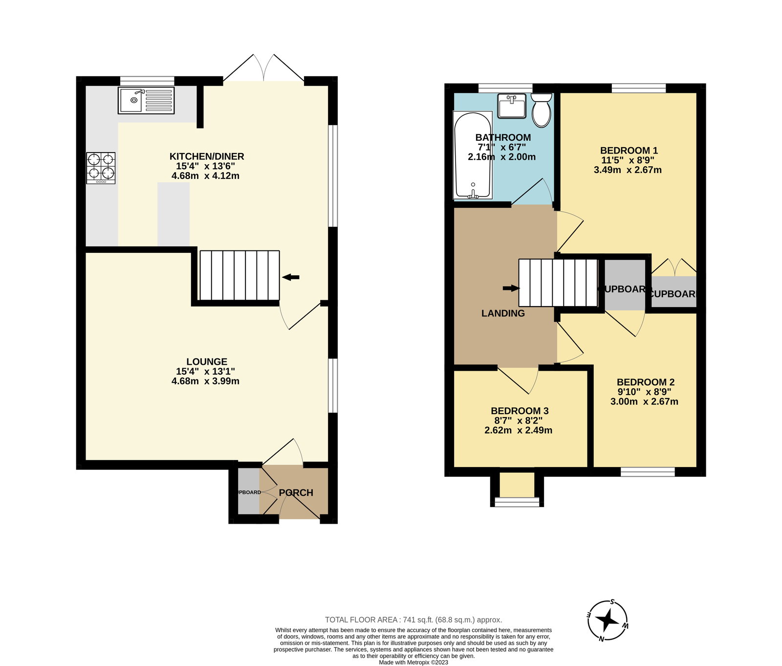 17, Nursery Close, Plymouth floorplan