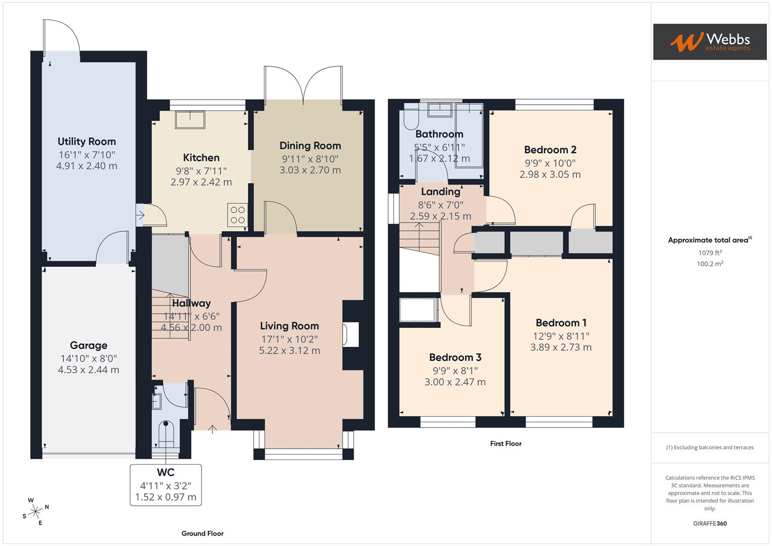 26, Durham Drive, Rugeley floorplan