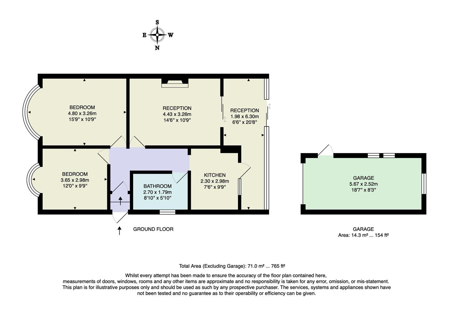 16, Sunset Avenue, Chingford floorplan