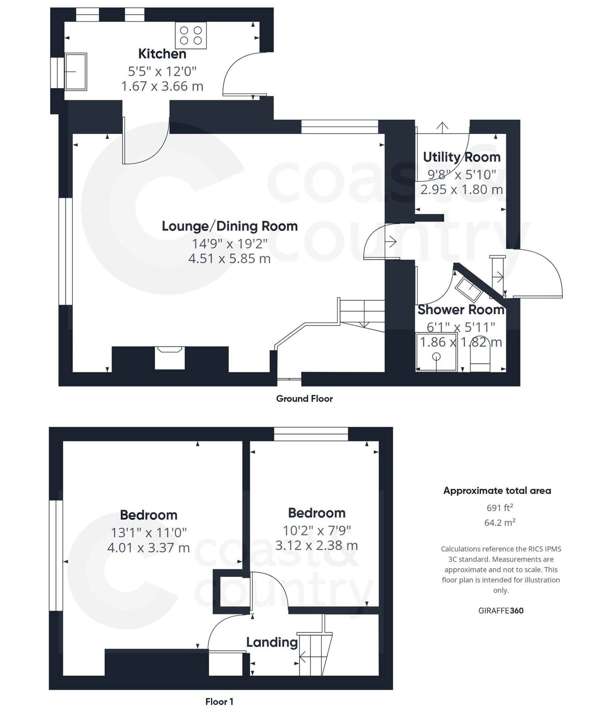40 Teign View Road, Teignmouth floorplan