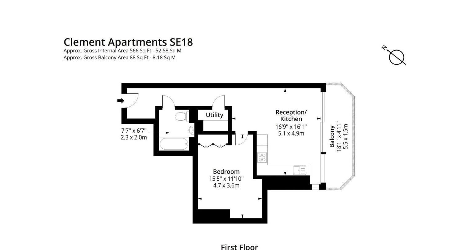 Brigadier Walk, Greenwich floorplan