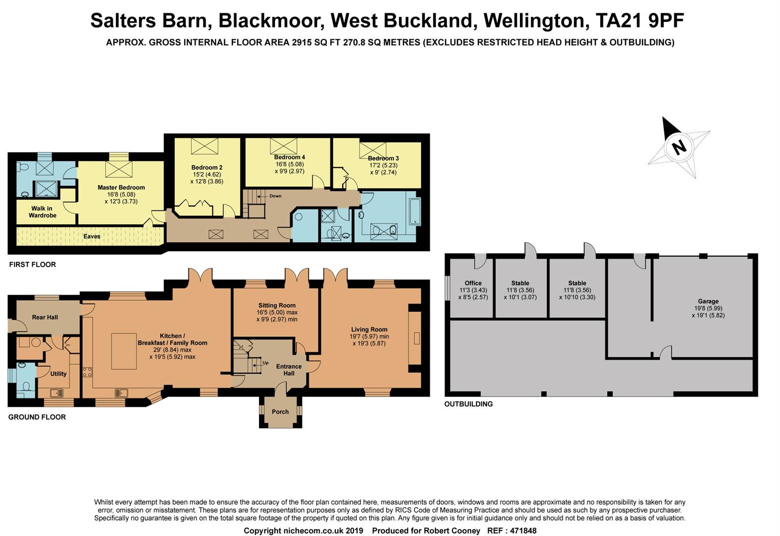 4 Bedrooms Barn conversion for sale in Blackmoor, Ford Street, Wellington TA21