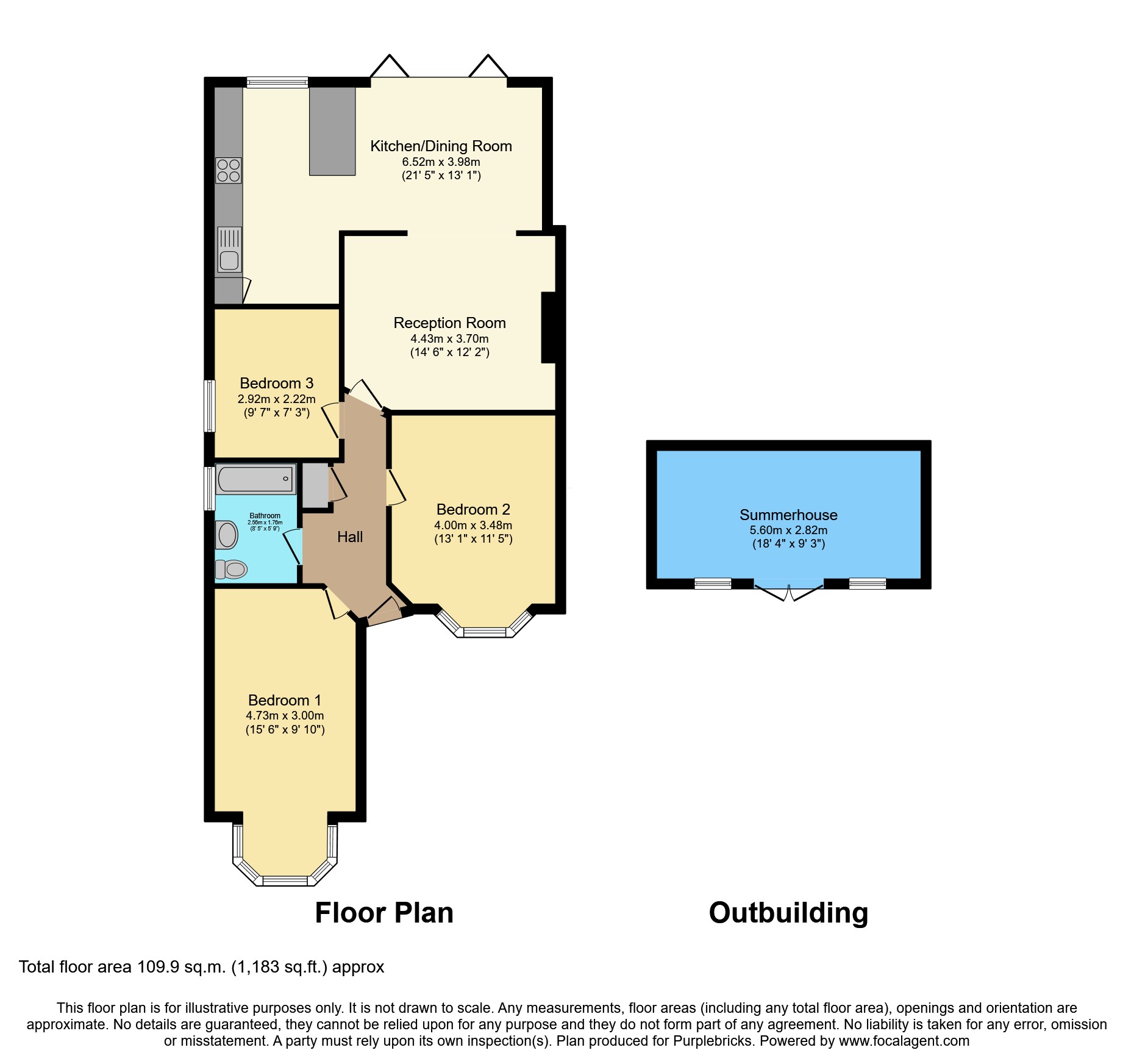 62, Church Road, Romford floorplan